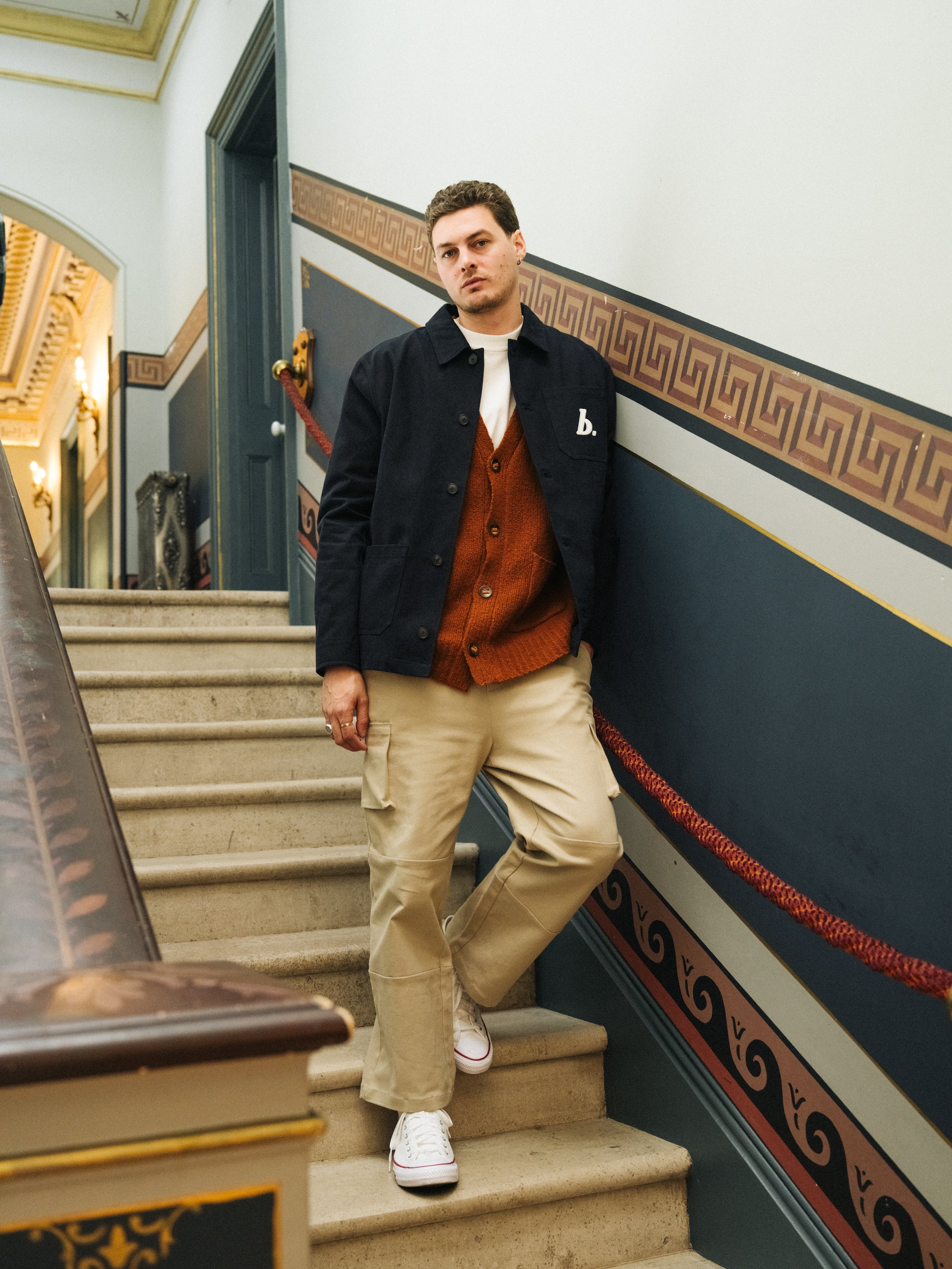 NAVY CHORE JACKET - Image 6