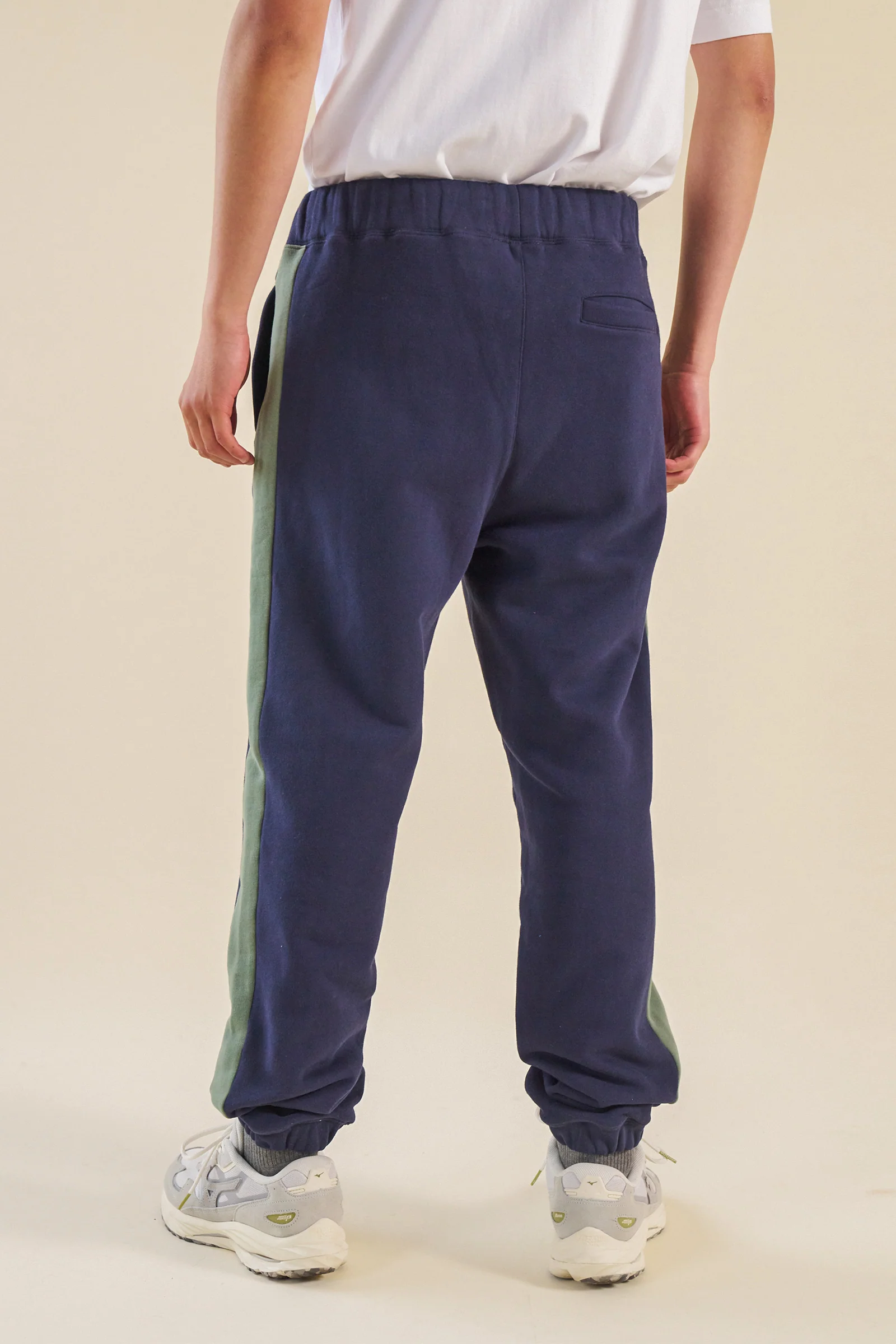 NAVY STRIPE STRIPE JOGGERS - Image 2