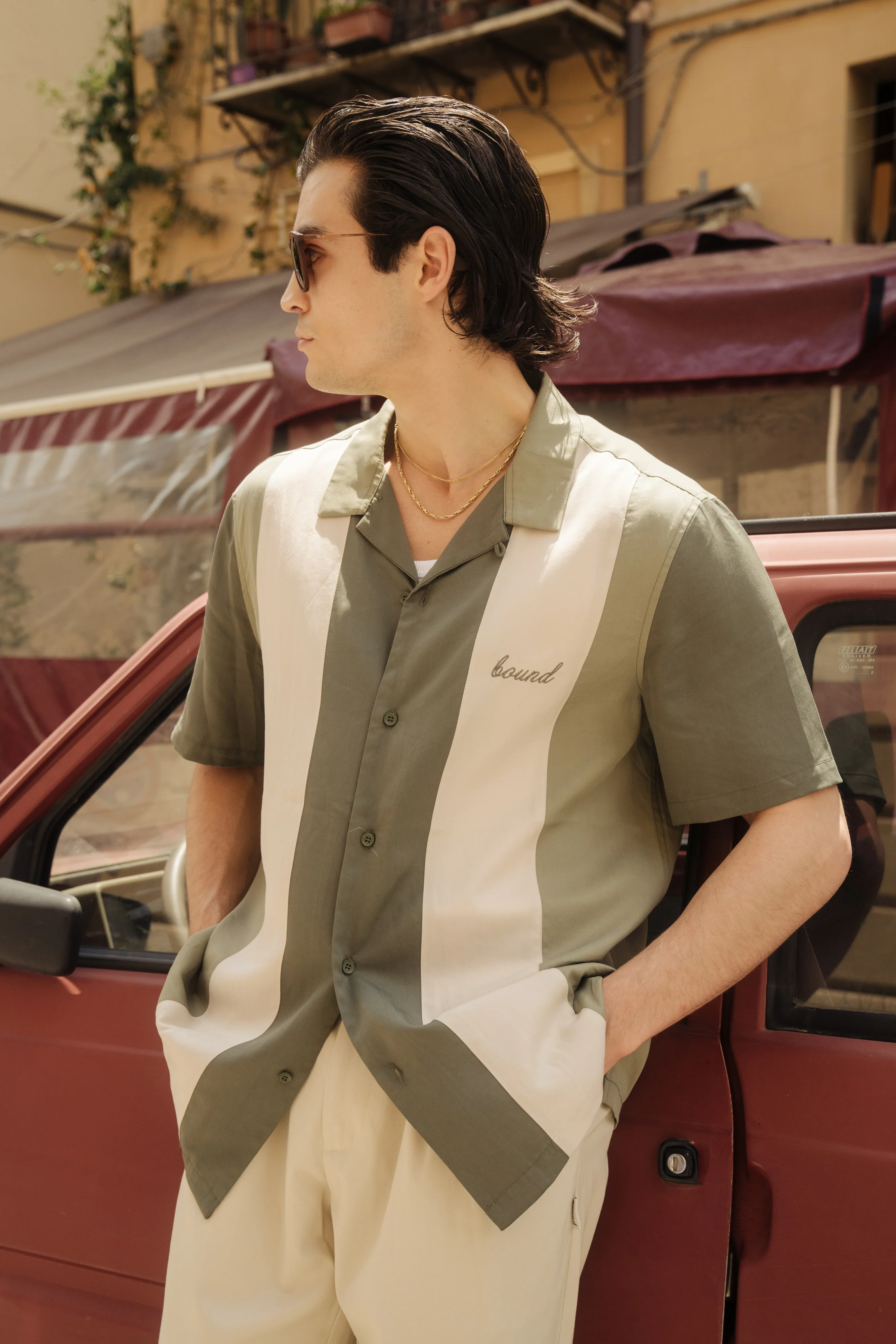 NEW JERSEY BOWLING SHIRT - GREEN - Image 6