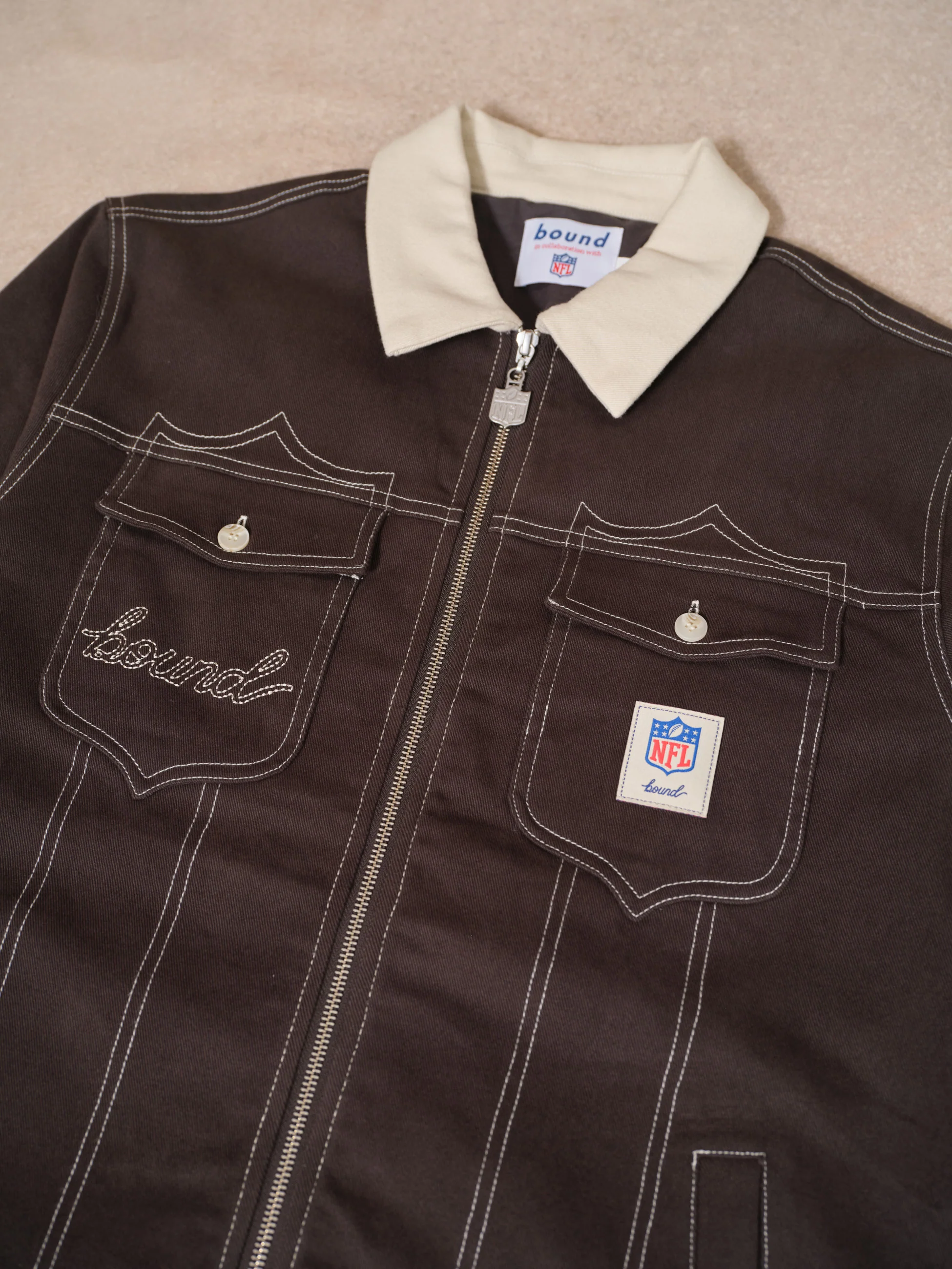 NFL VINTAGE CANVAS CHORE JACKET - Image 11