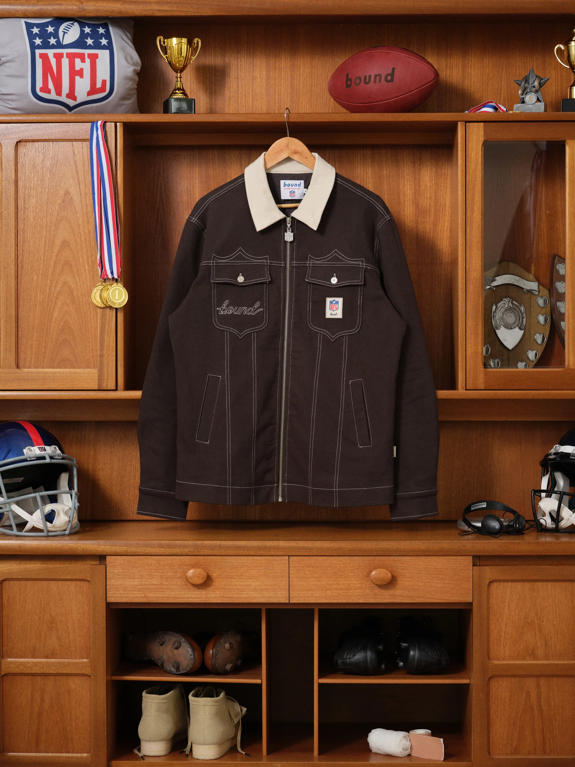NFL VINTAGE CANVAS CHORE JACKET - Image 4
