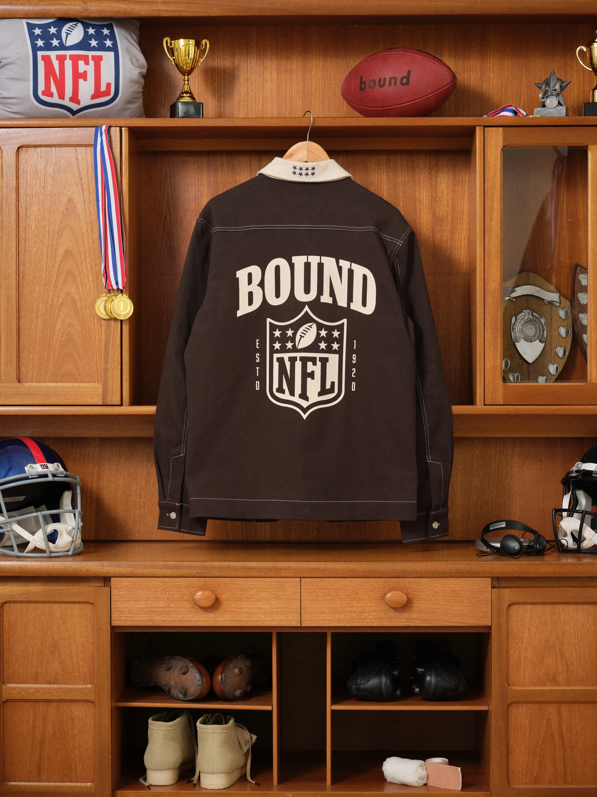 NFL VINTAGE CANVAS CHORE JACKET - Image 5