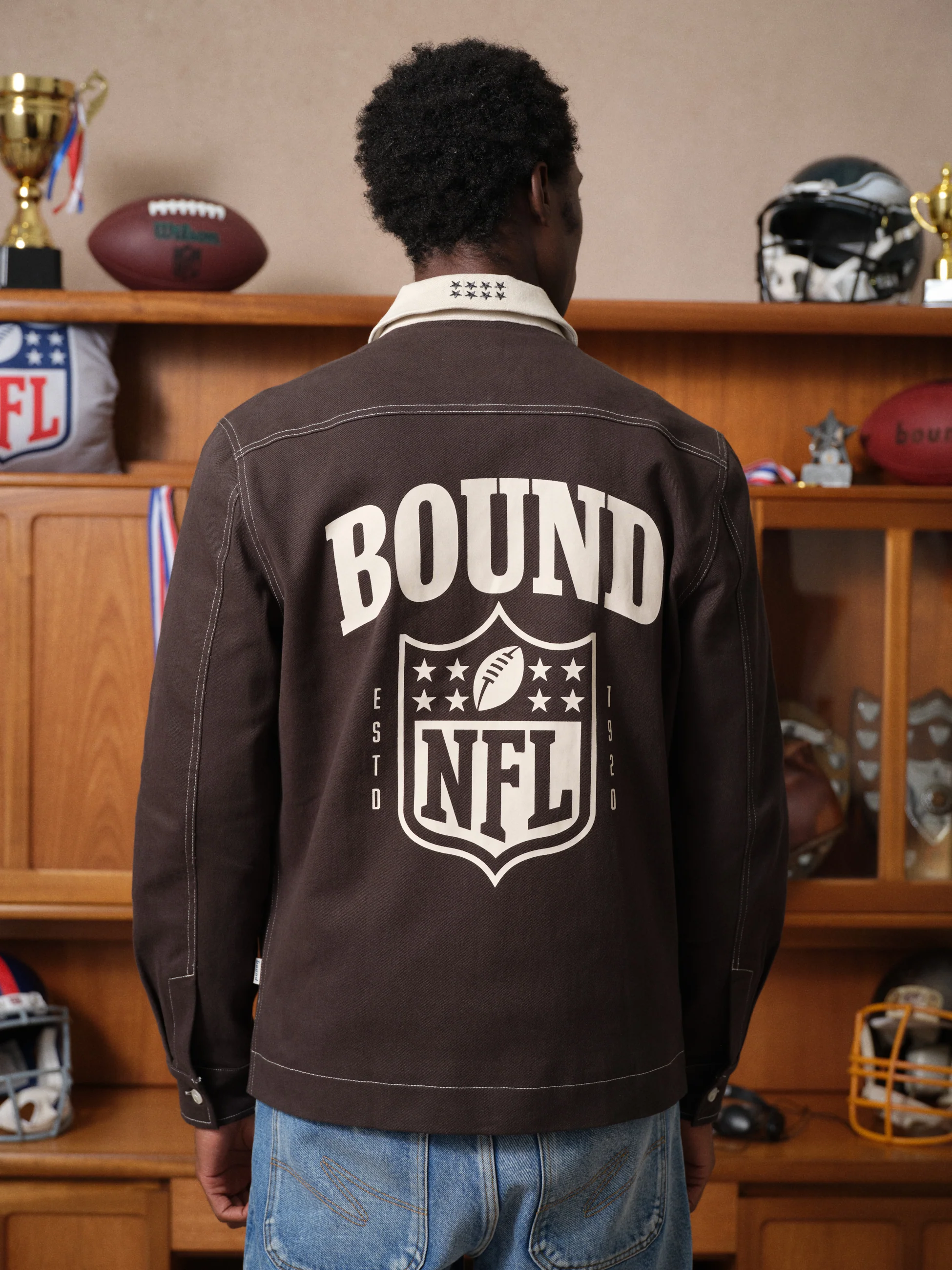 NFL VINTAGE CANVAS CHORE JACKET - Image 6