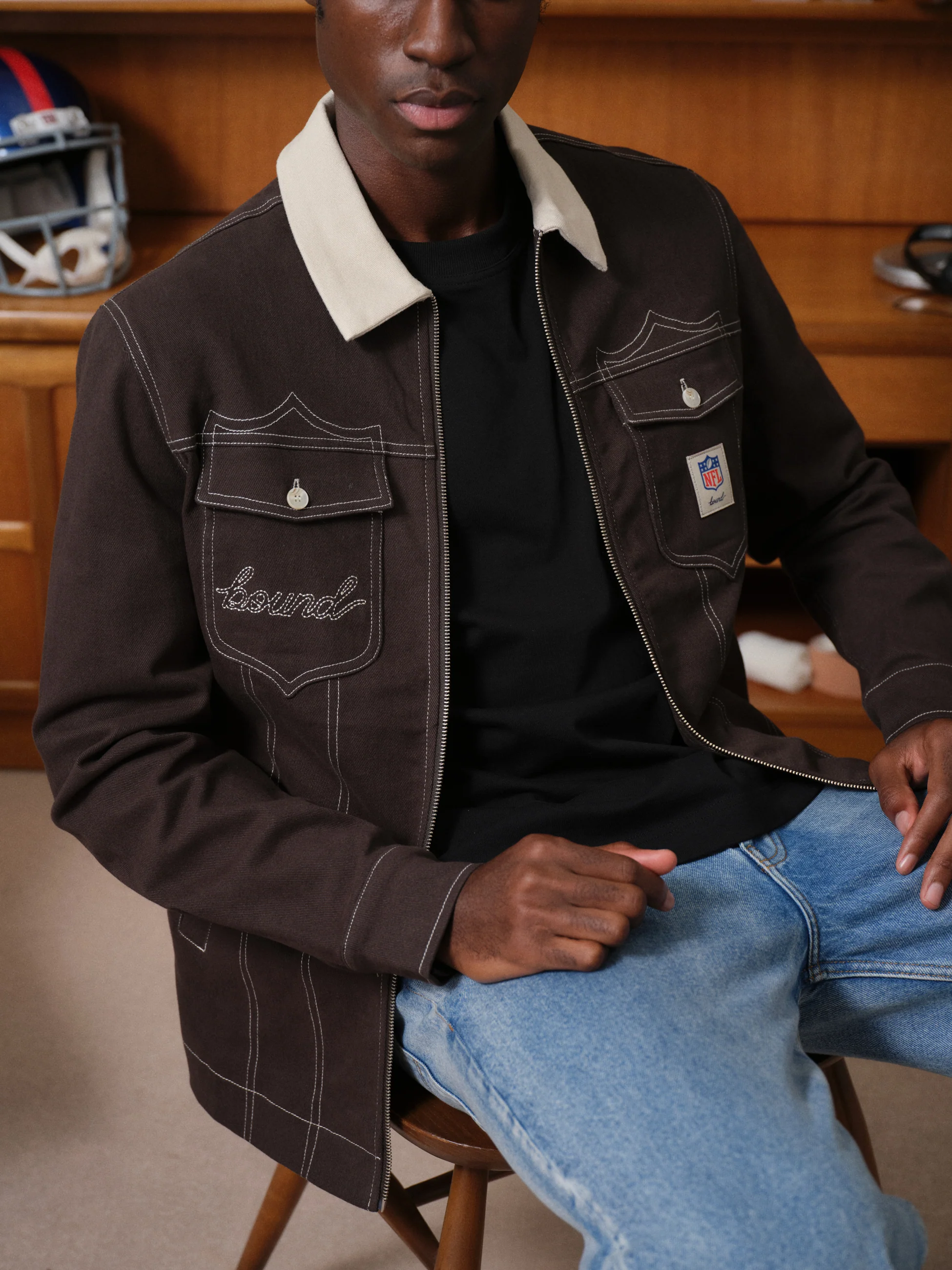 NFL VINTAGE CANVAS CHORE JACKET - Image 7