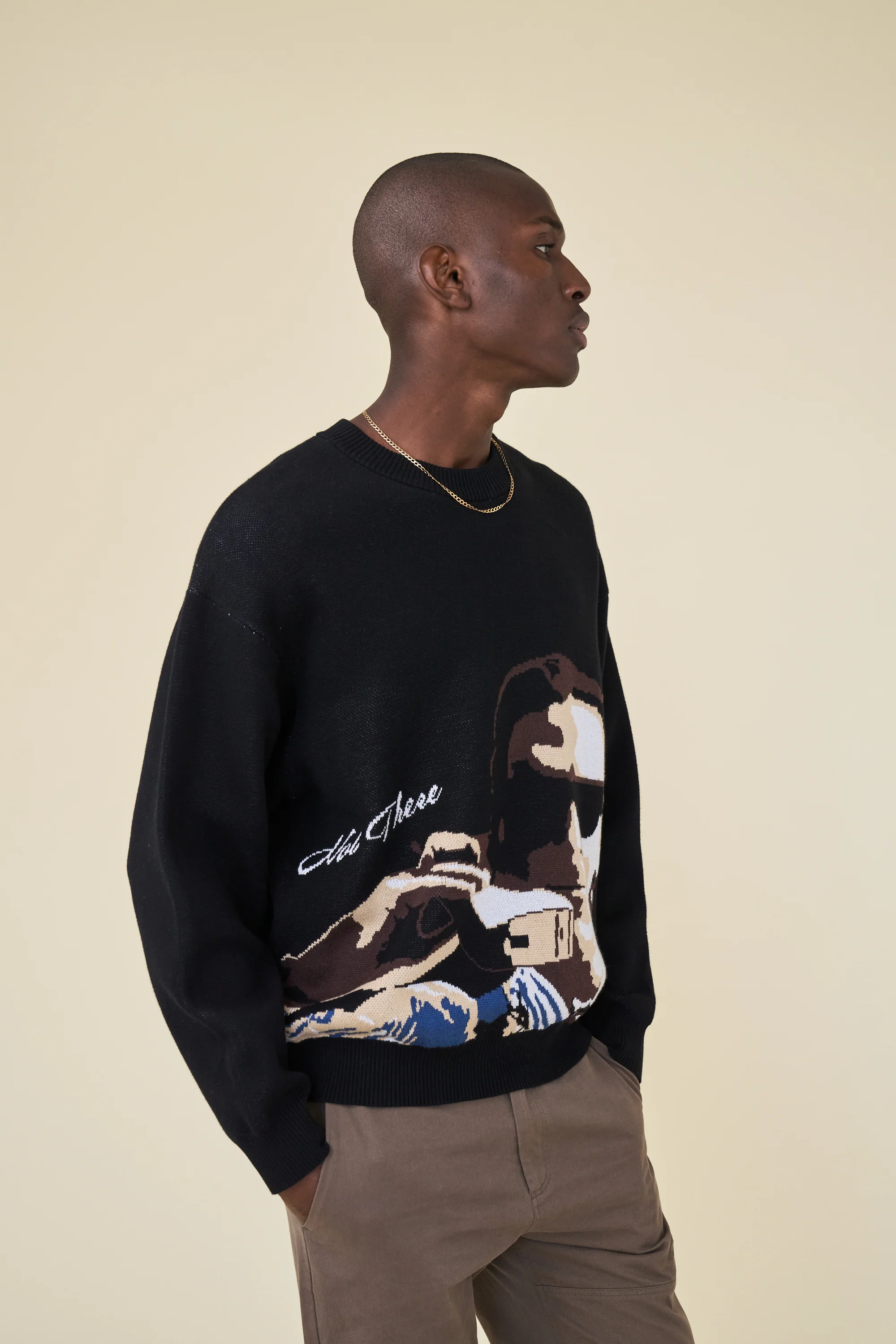 NOT THERE KNIT SWEATER - Image 5