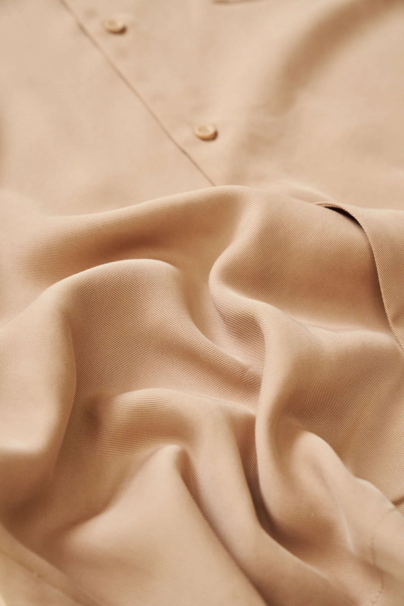 NUDE TENCEL CUBAN SS SHIRT - Image 6