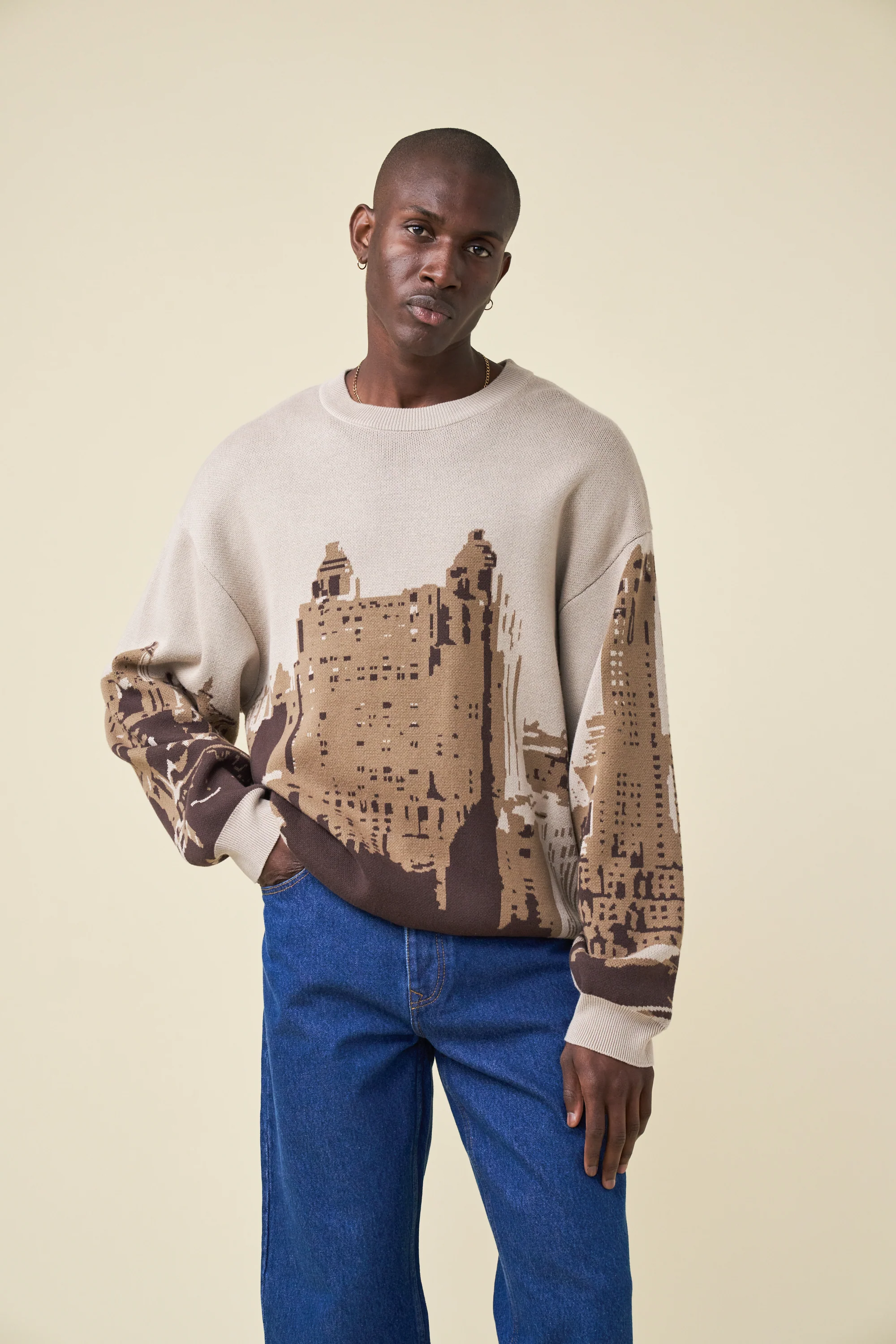 NYC SKYRISE KNIT SWEATER - Image 4