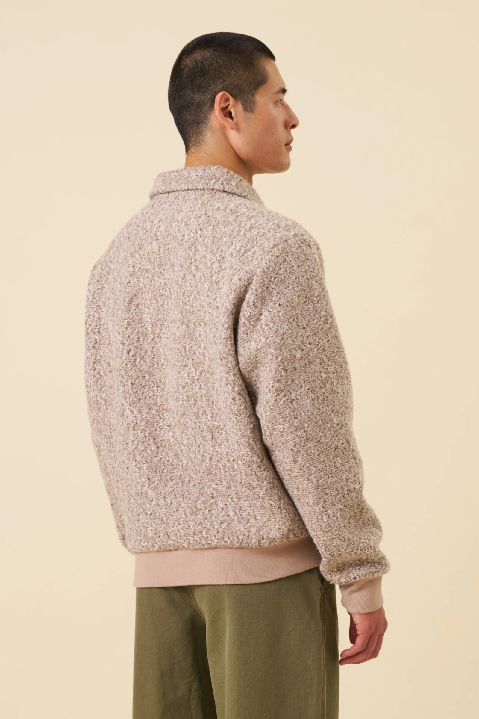 OATMEAL TEXTURED CLOUD JACKET - Image 6