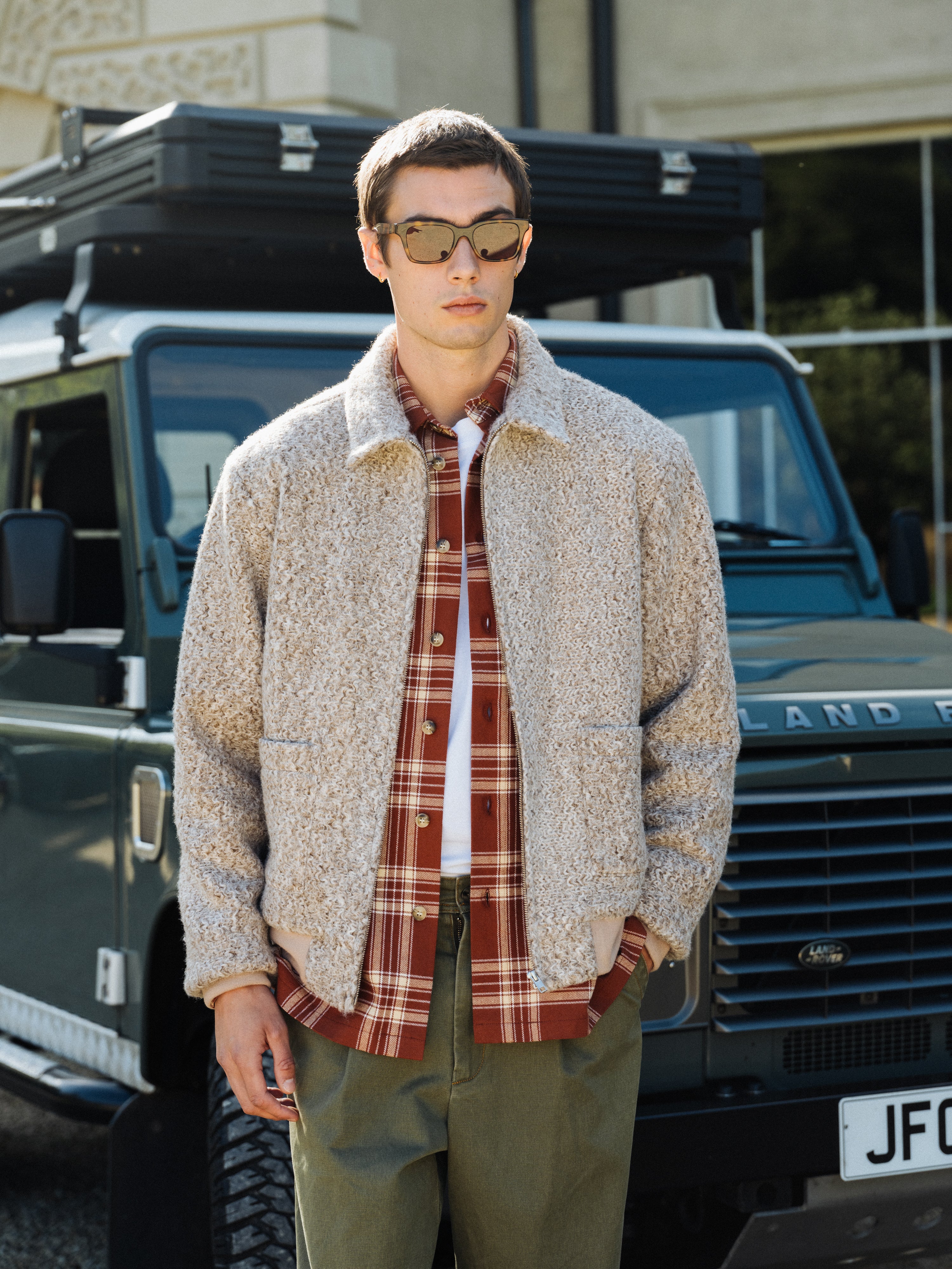 OATMEAL TEXTURED CLOUD JACKET - Image 7