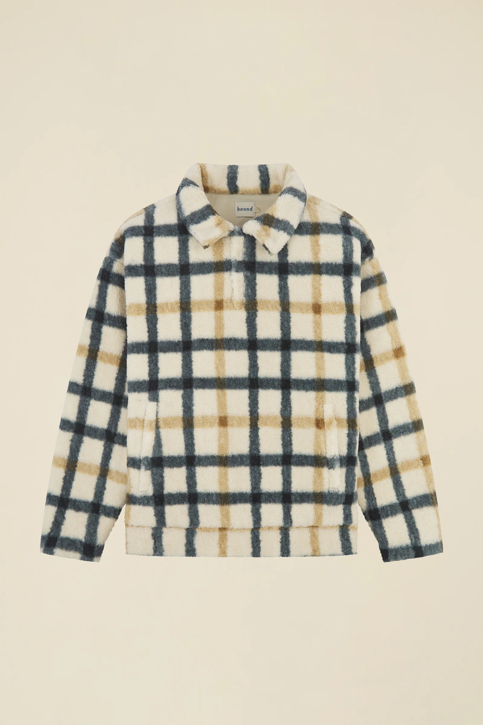 OFF WHITE CHECK FLEECE - Image 8