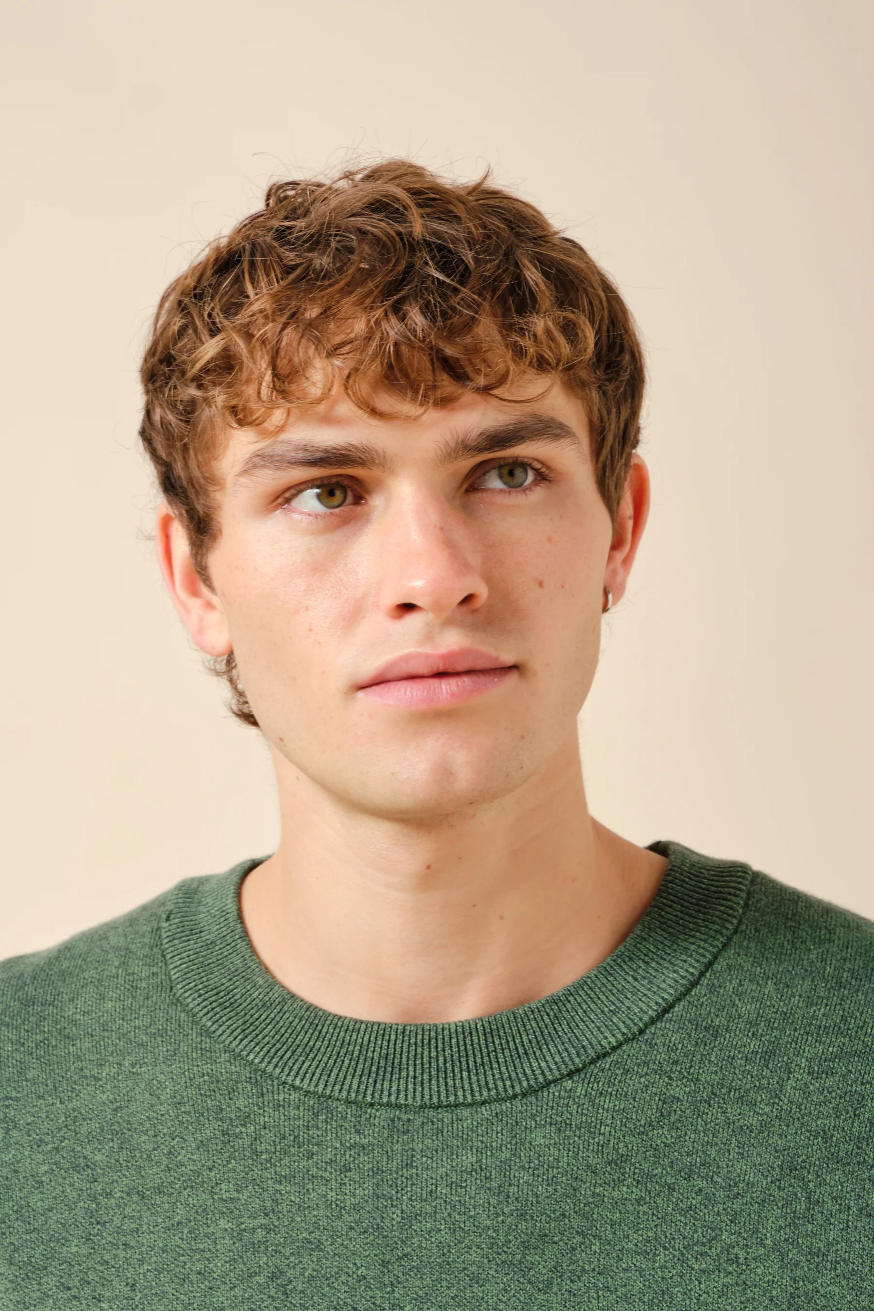 OGDEN MARL KNIT SWEATER - FOREST - Image 6