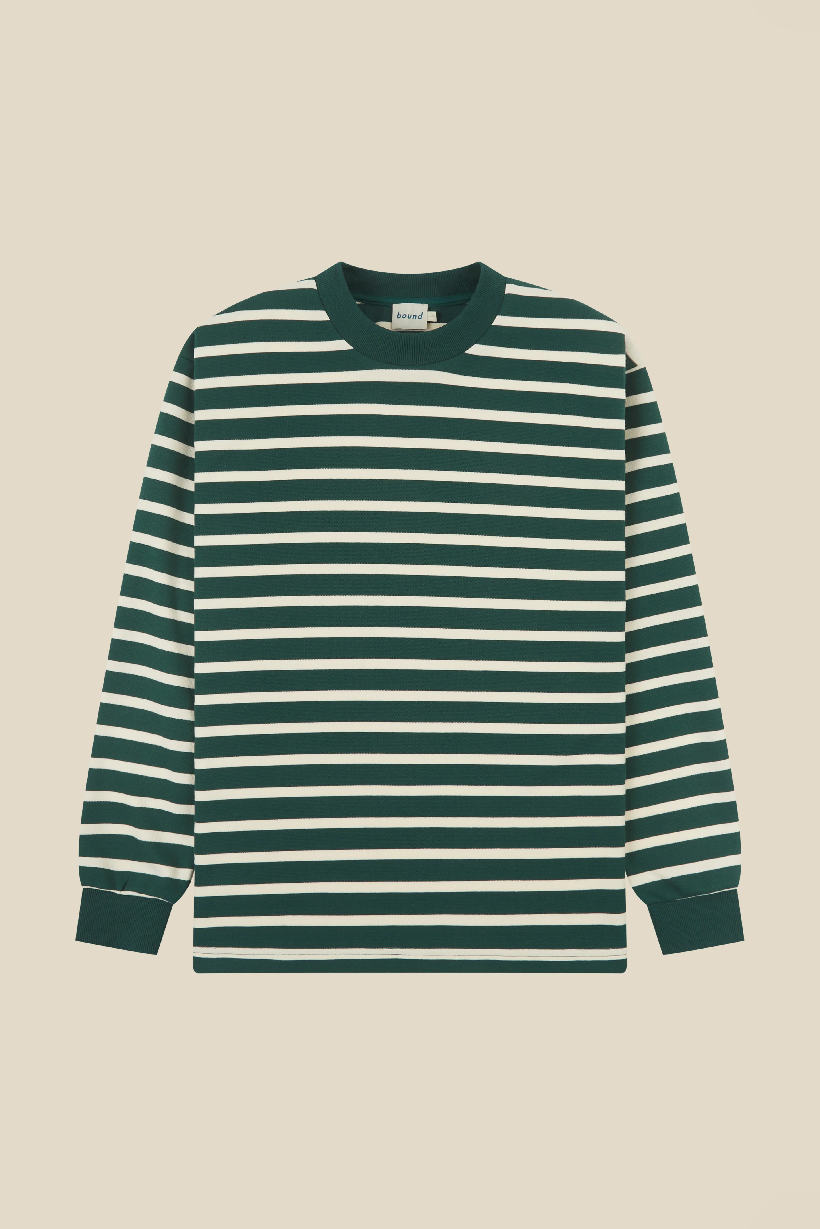 OLIVE STRIPE LONGSLEEVE TEE - Image 10