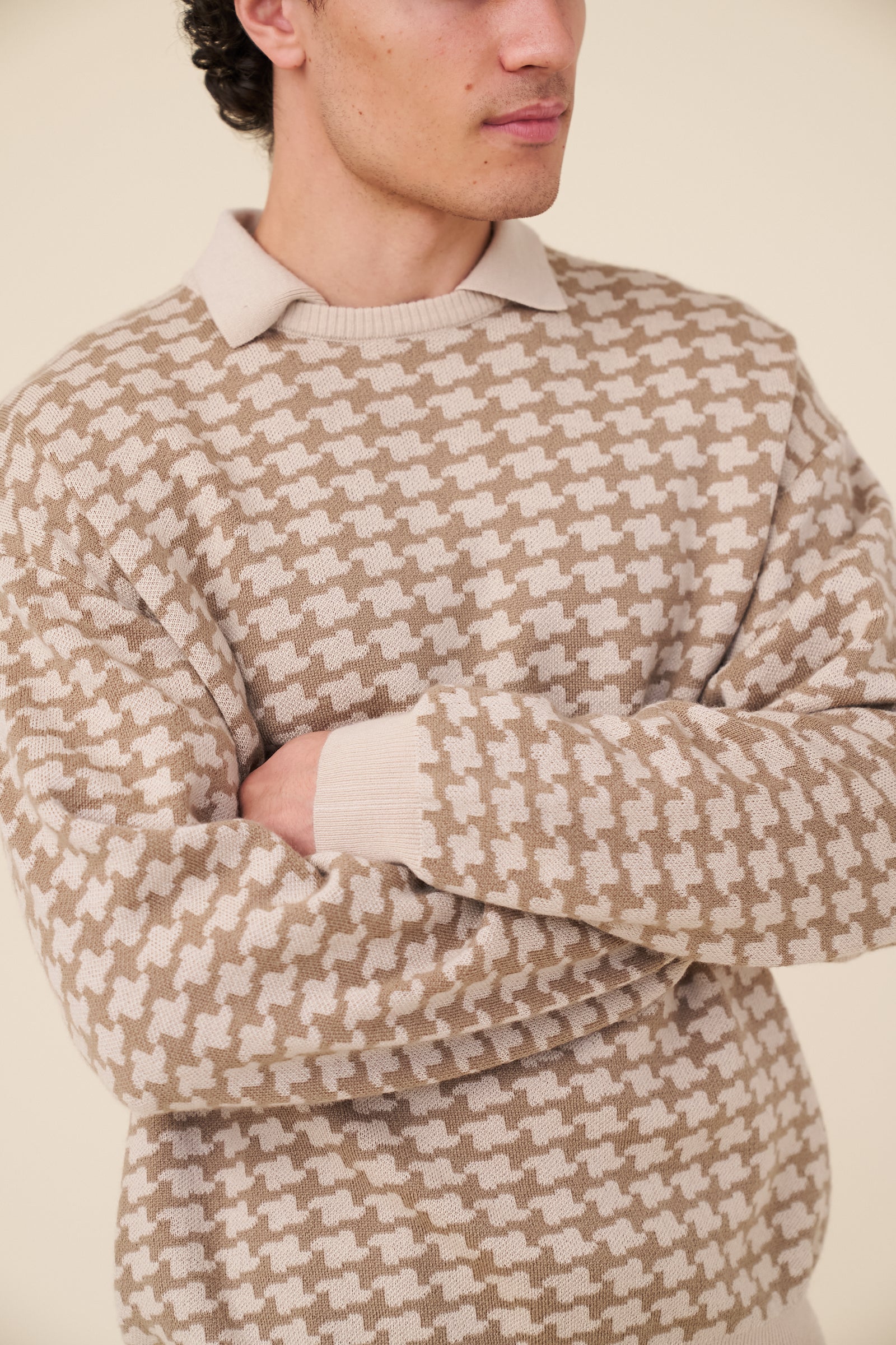 ORBISON WOOL POLO COLLAR KNIT - Image 5