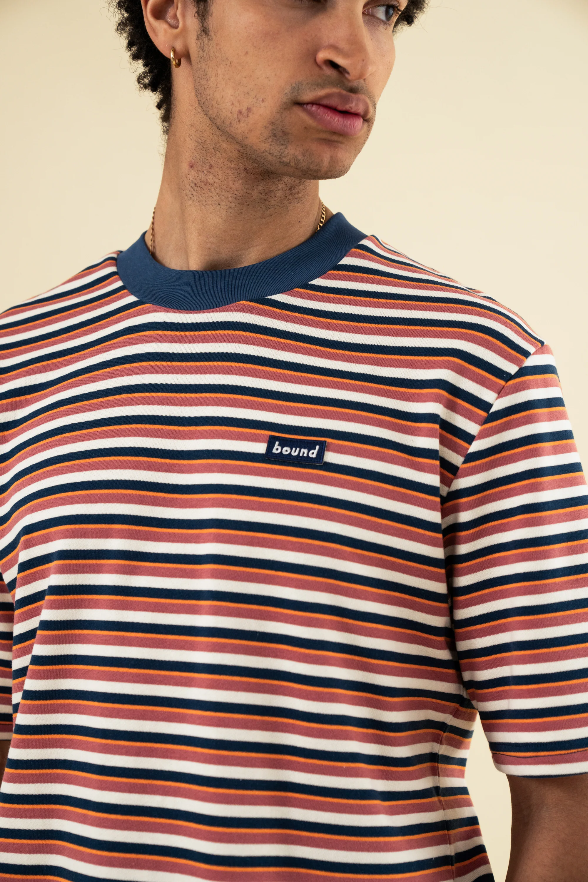 OXFORD HEAVY STRIPE TEE - Image 5