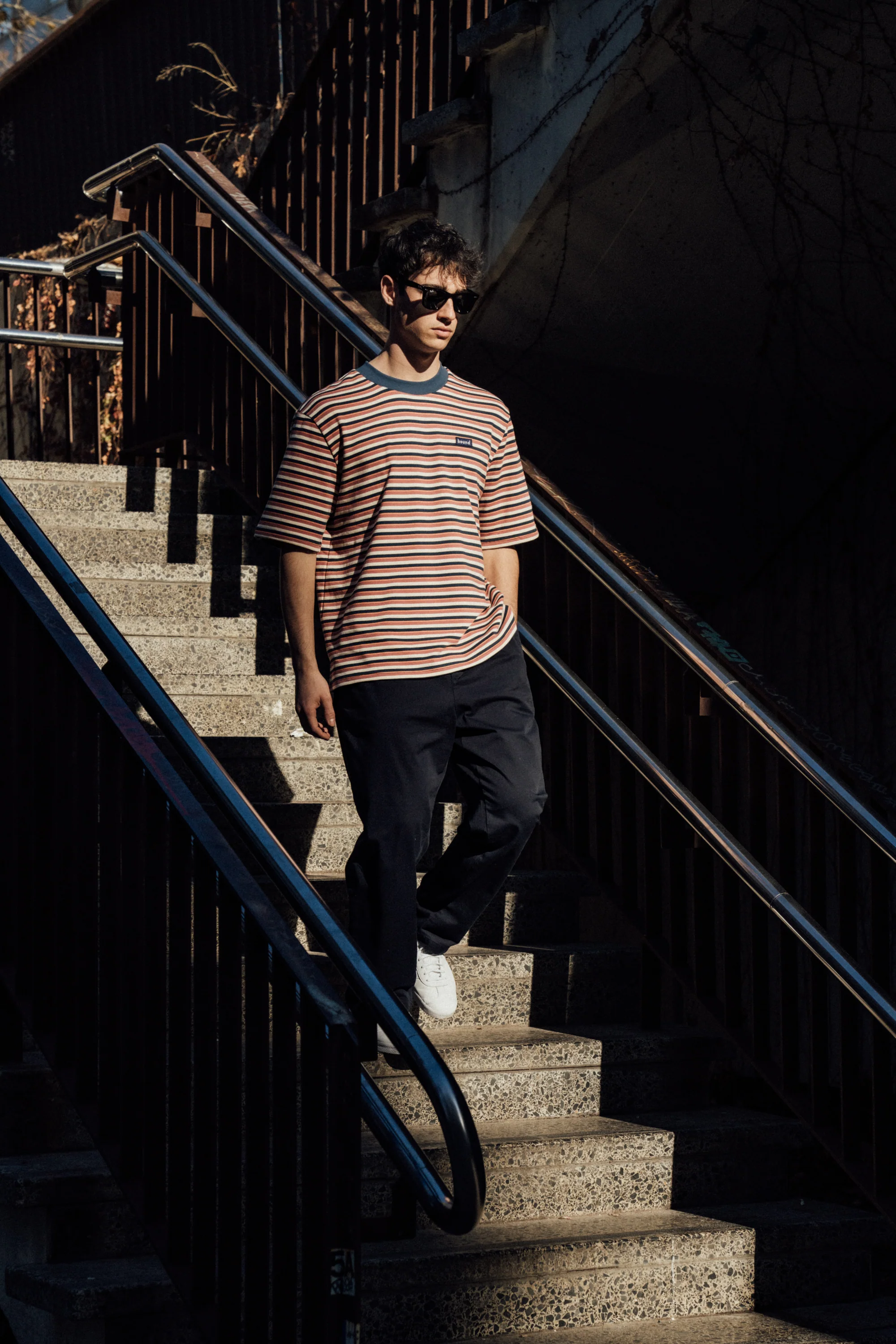 OXFORD HEAVY STRIPE TEE - Image 7