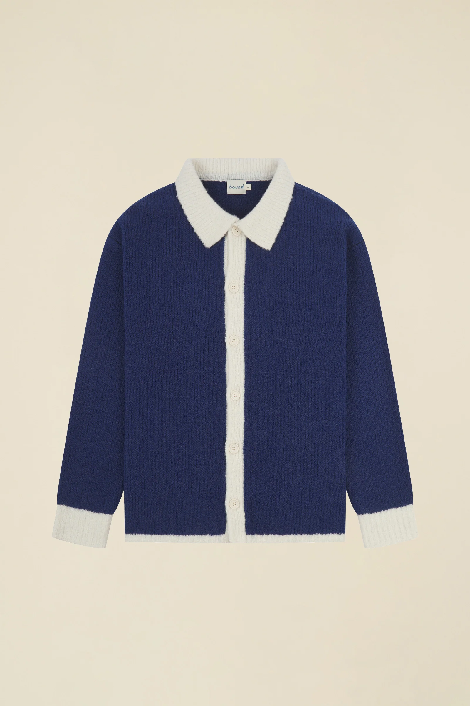 OXFORD WOOL BUTTON UP KNIT - Image 6