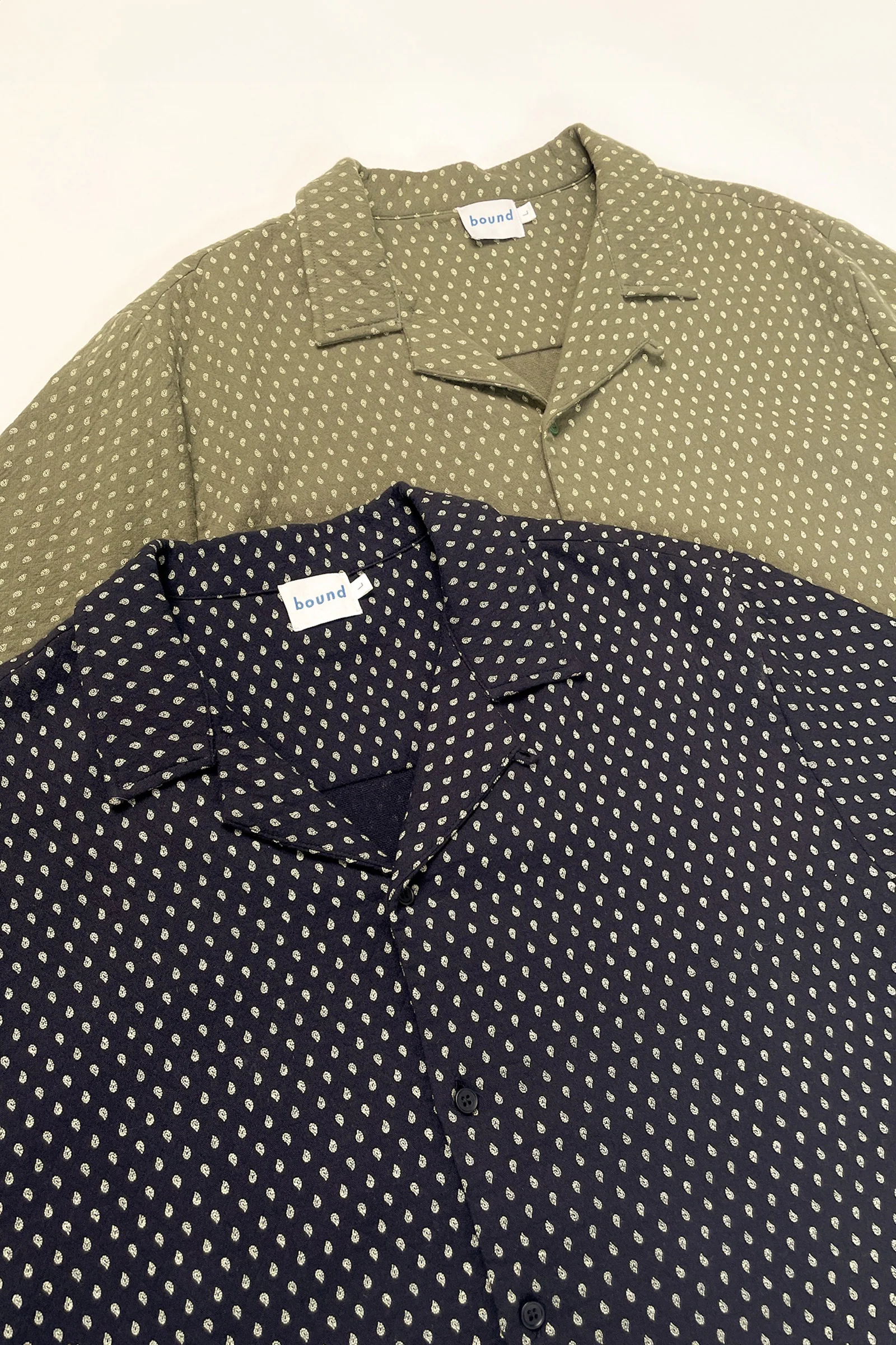 PAISLEY CUBAN SS SHIRT - SAGE - Image 11