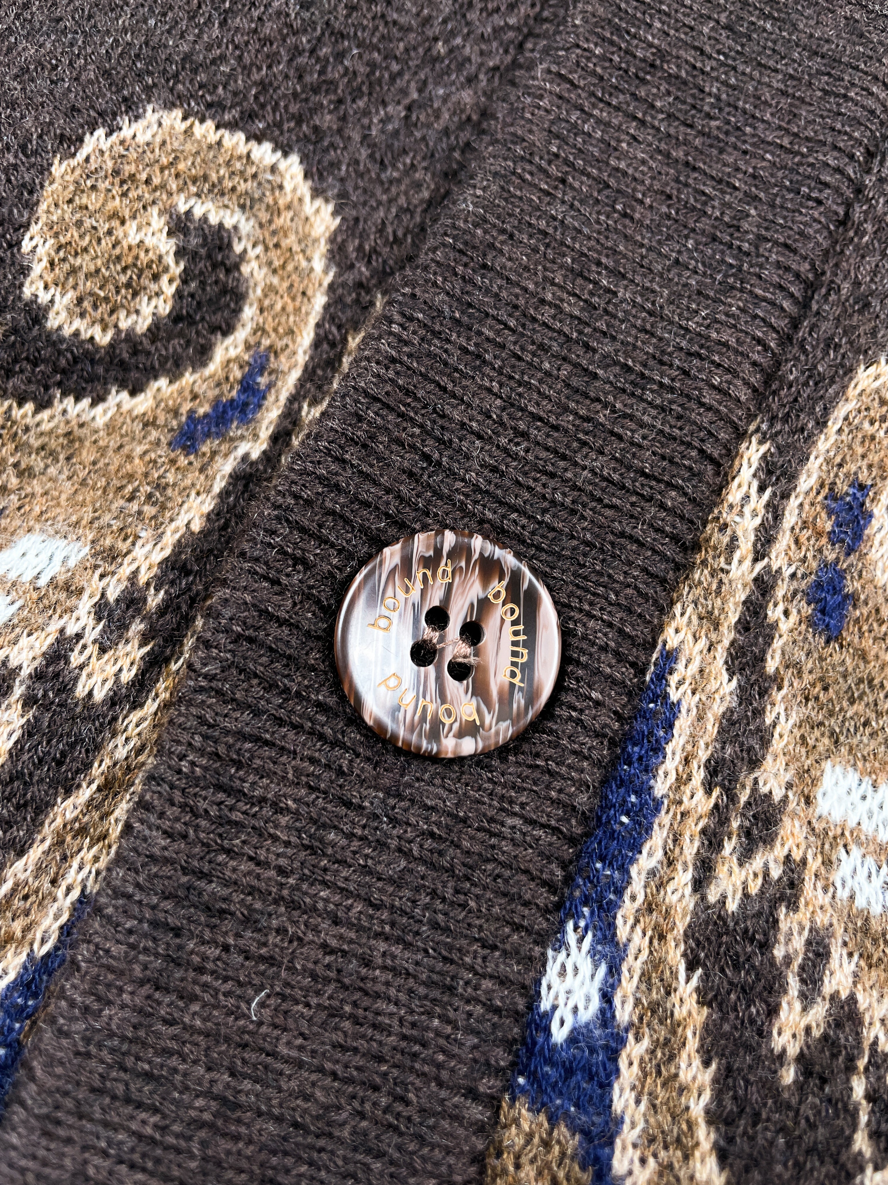 PAISLEY WOOL GRANDAD CARDIGAN - Image 12