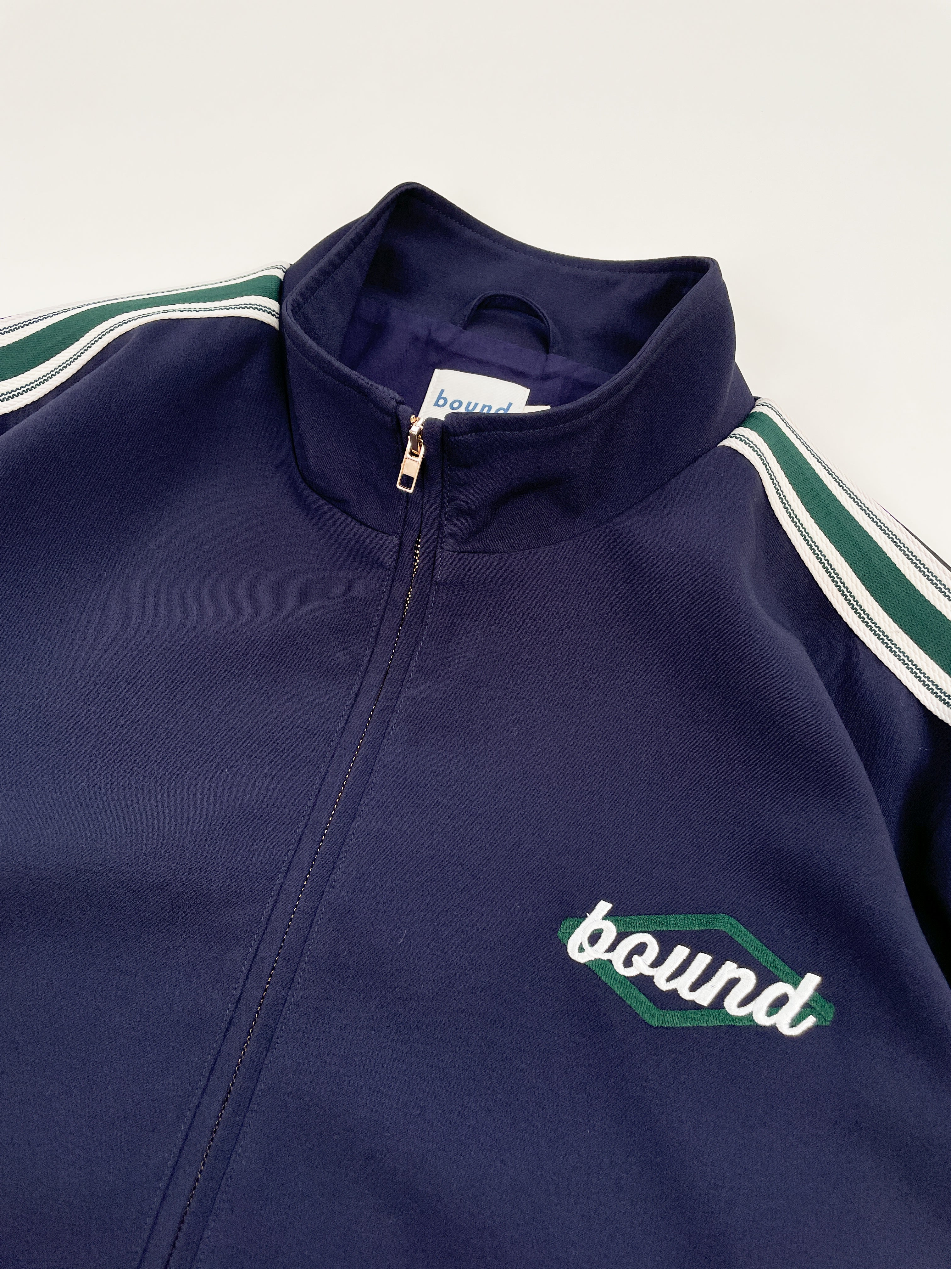 PAULIE NAVY STRIPE TRACK JACKET - Image 14