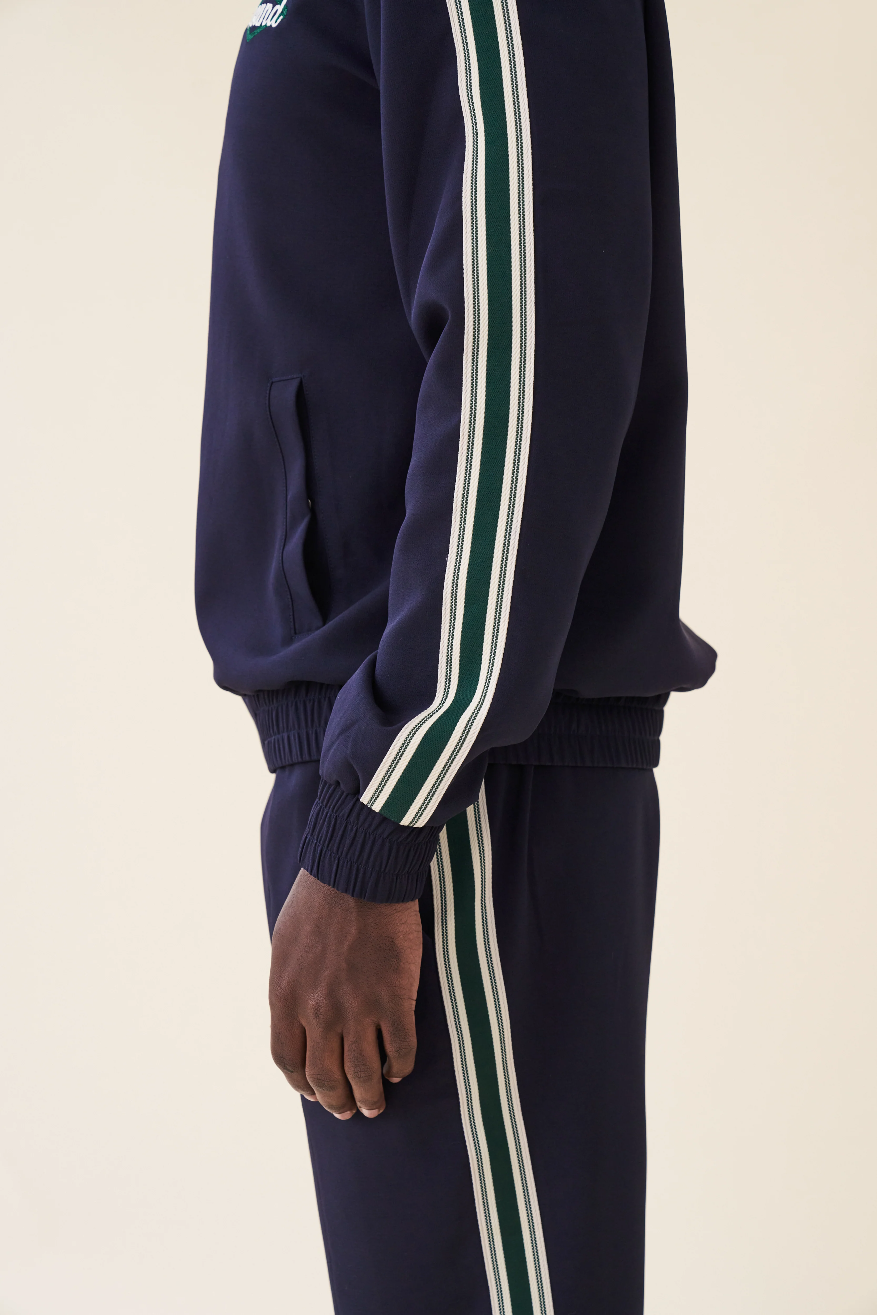 PAULIE NAVY STRIPE TRACK JACKET - Image 7