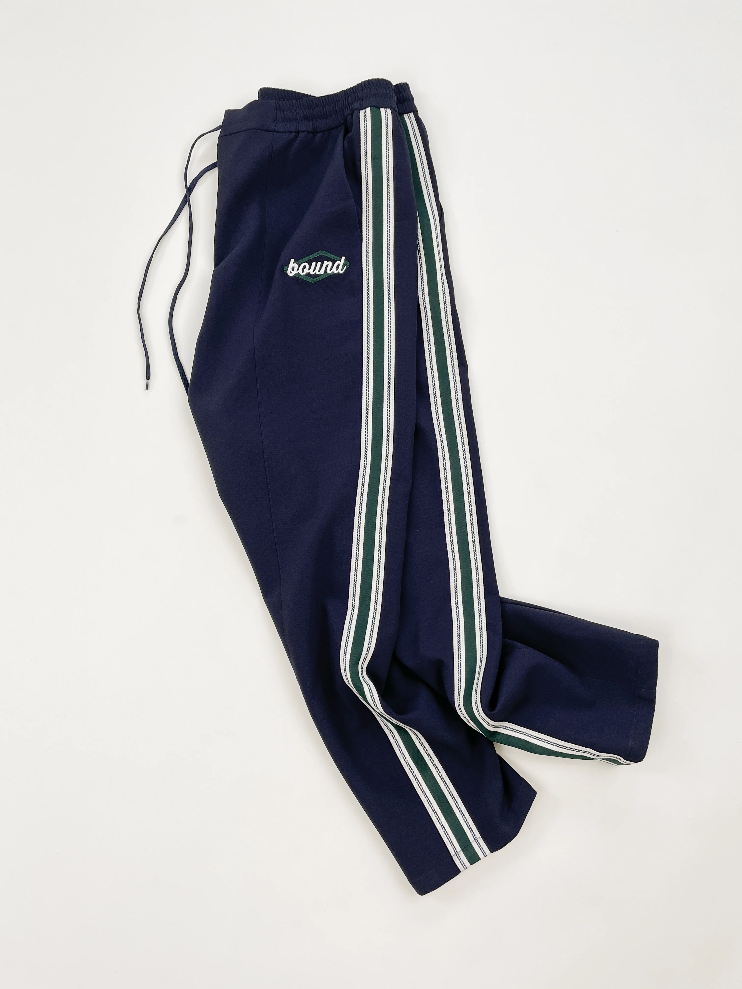 PAULIE NAVY STRIPE TRACKPANTS - Image 14