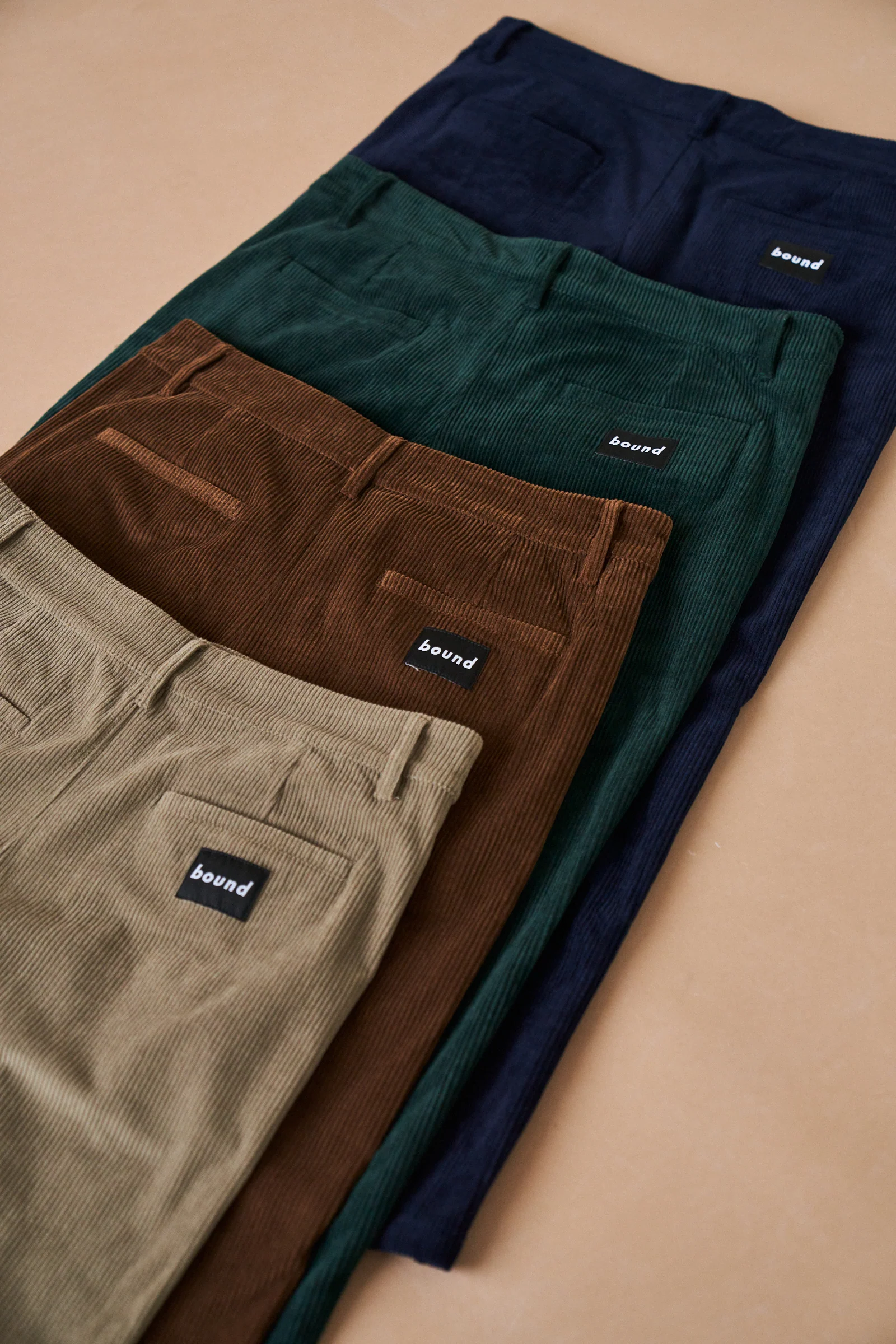 PINE GREEN CORDUROY TROUSERS - Image 5