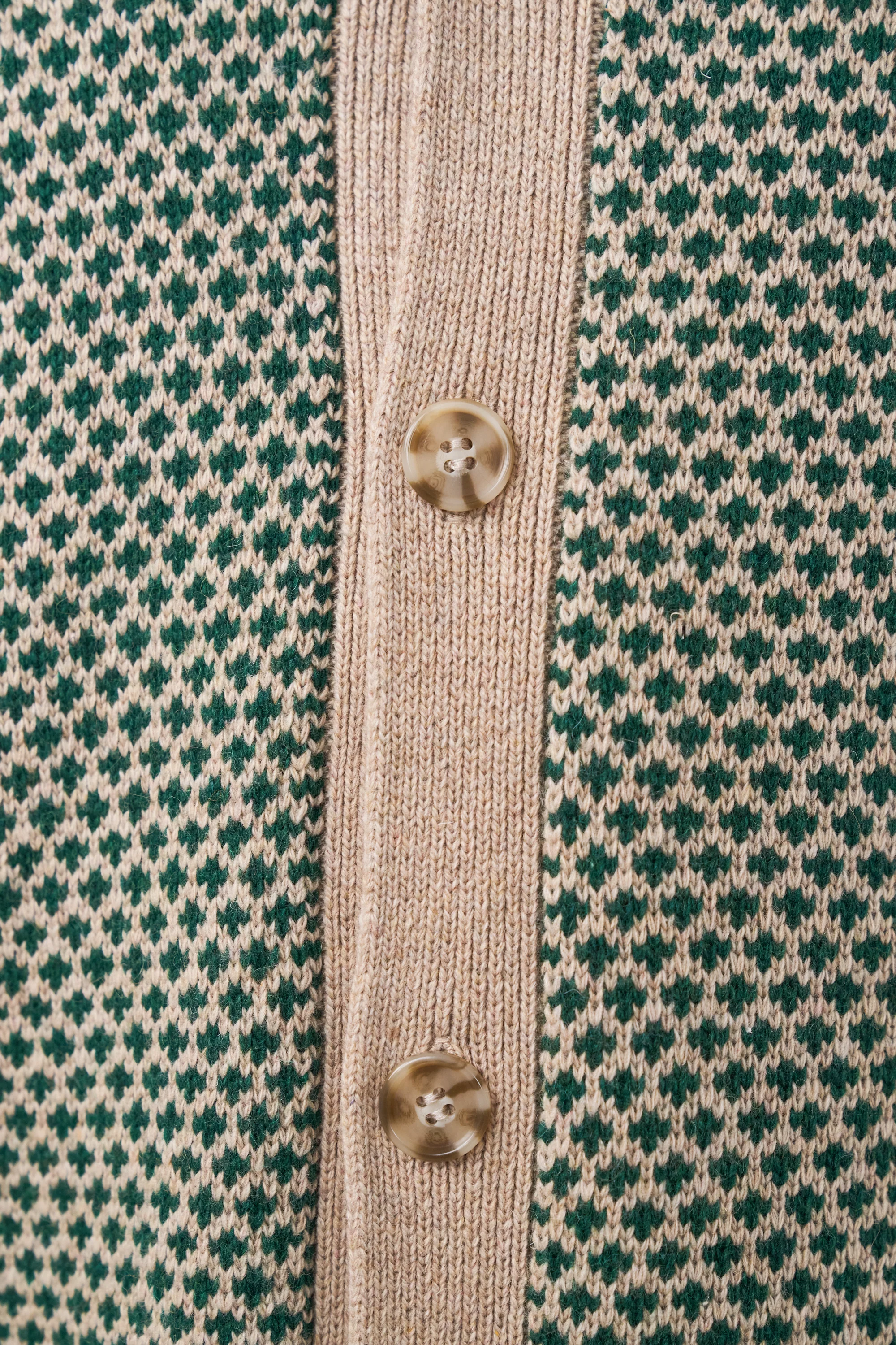 POLKA RETRO BUTTON KNIT - APPLE - Image 10
