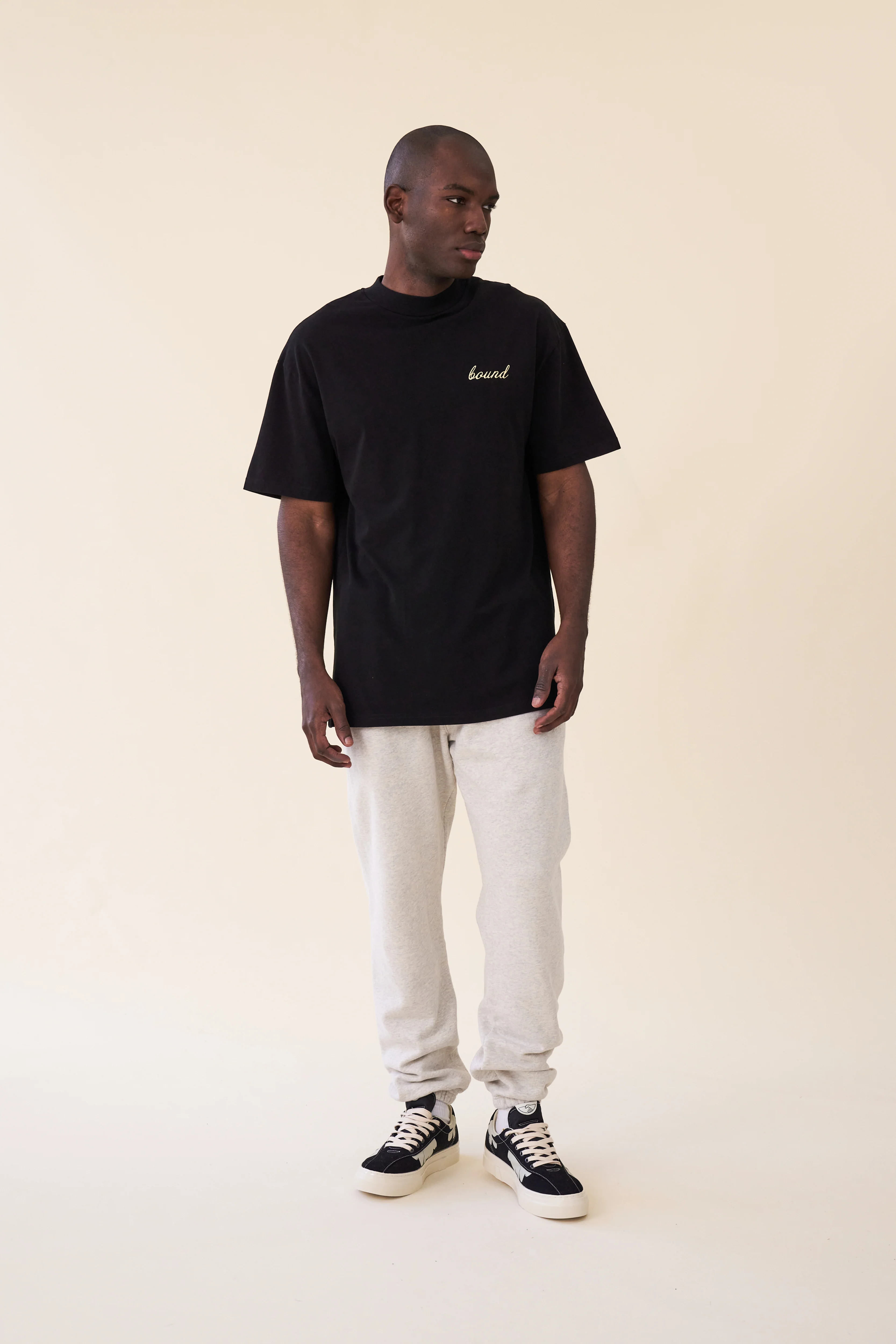 PORTO AZULEJOS TEE - BLACK - Image 5