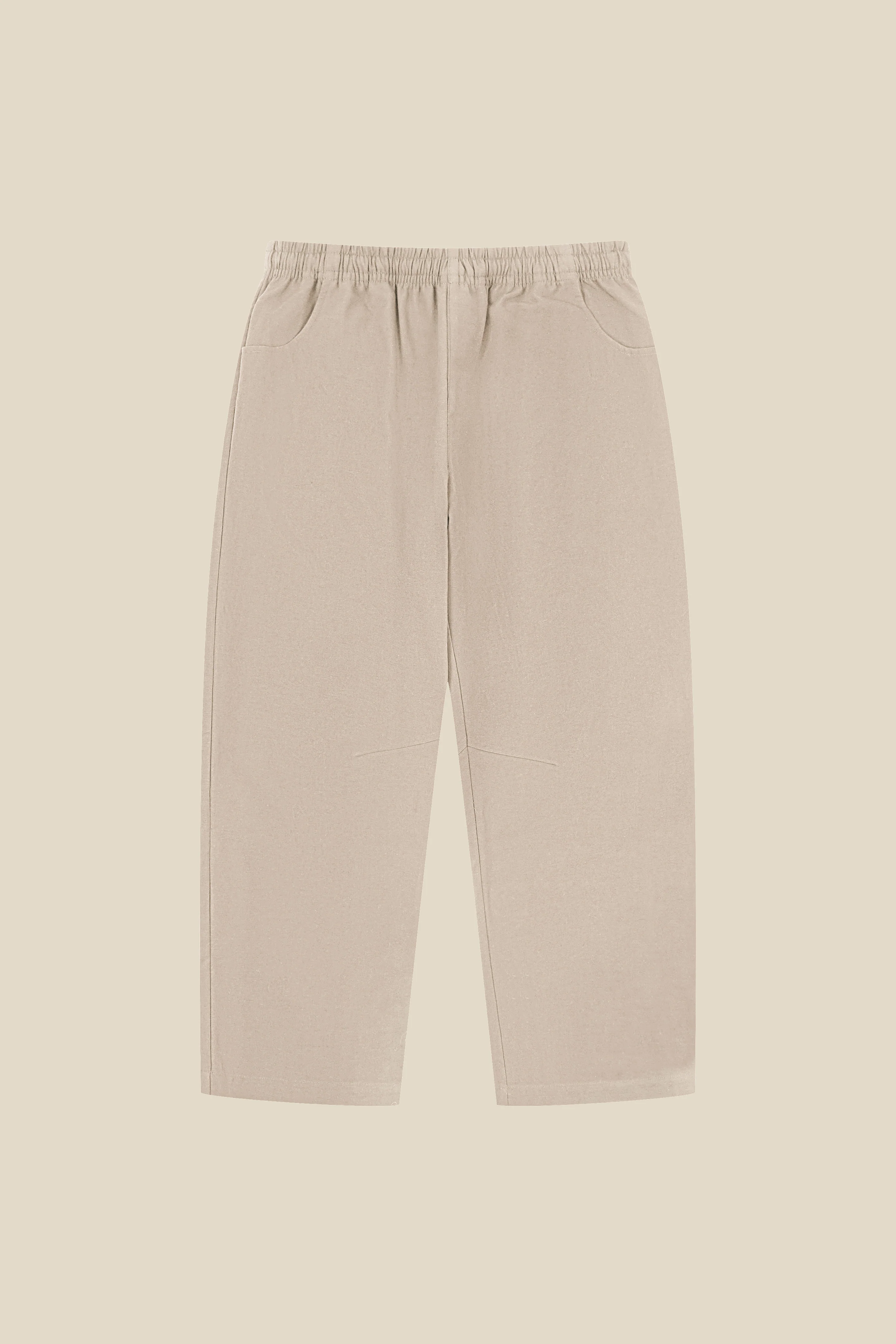 PORTO LINEN TROUSERS - SAND - Image 7