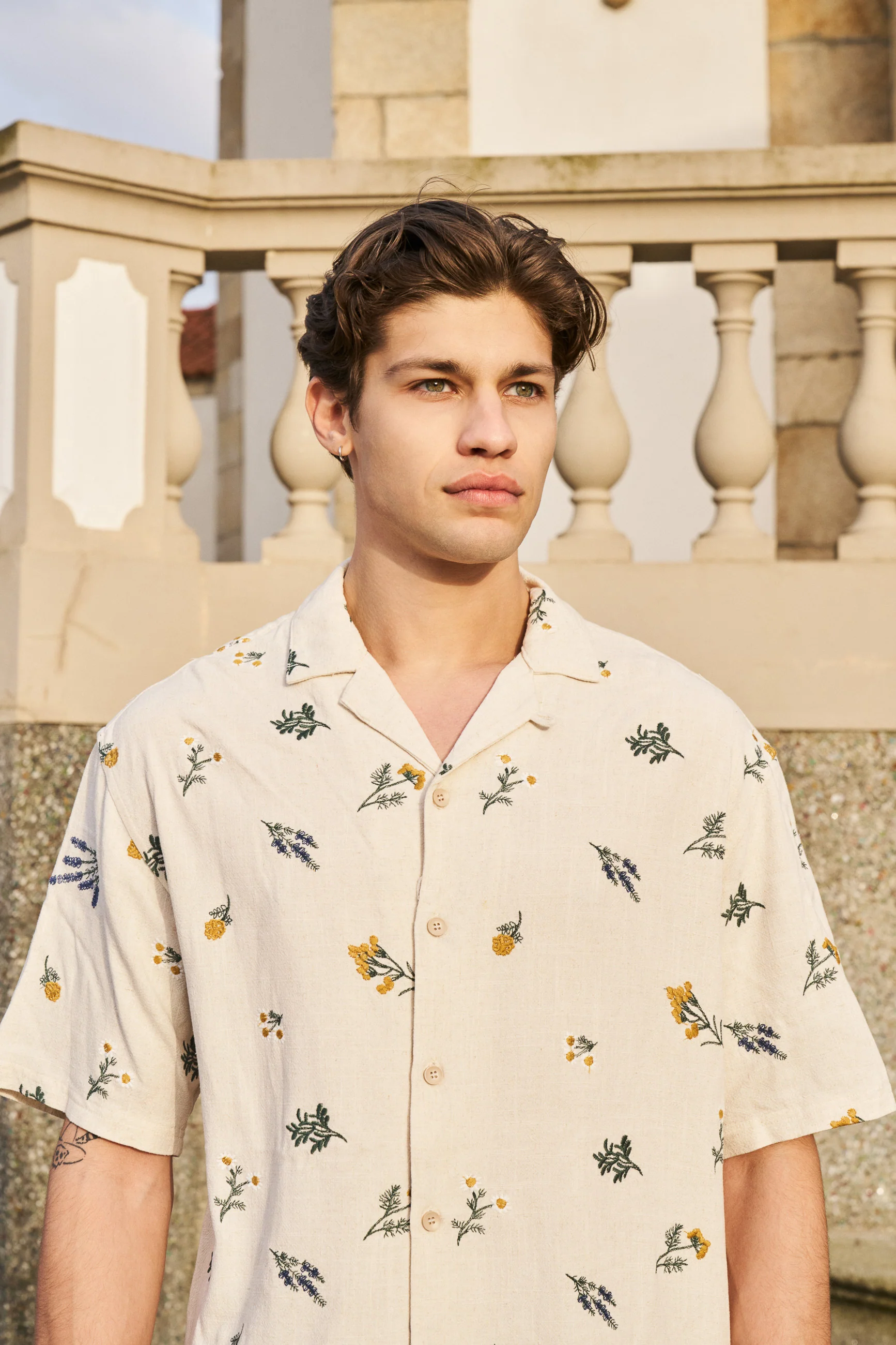 BOTANIC SHIRT - ECRU - Image 6