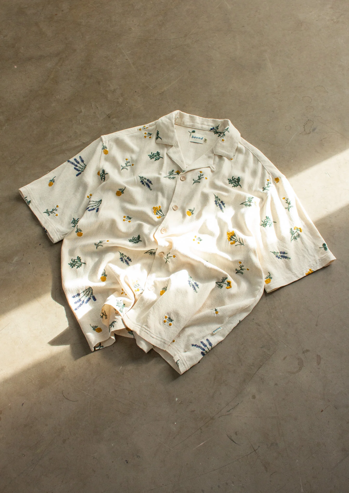 BOTANIC SHIRT - ECRU - Image 7
