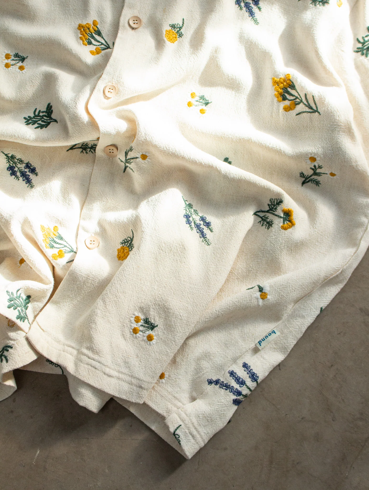 BOTANIC SHIRT - ECRU - Image 8