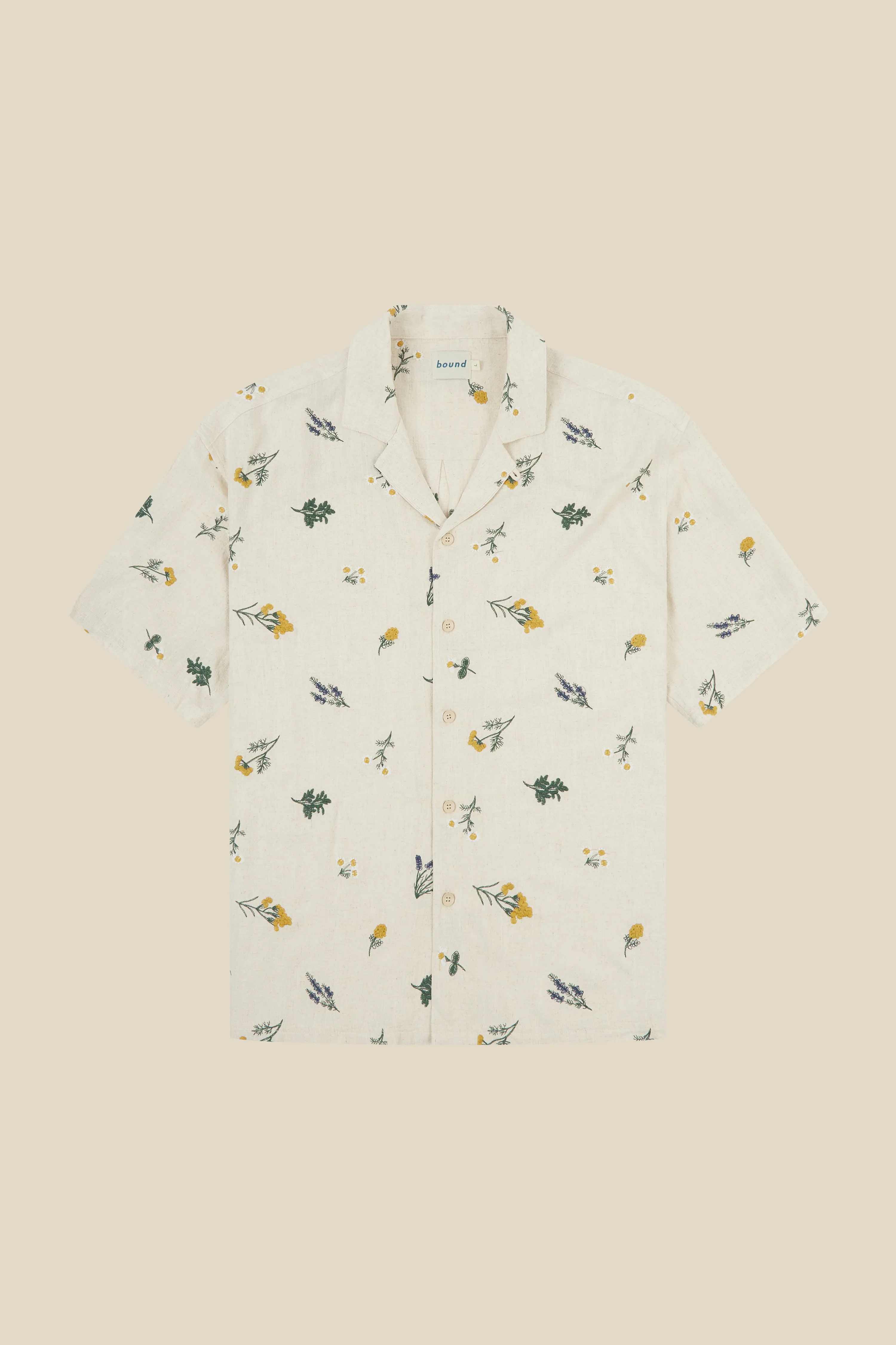 BOTANIC SHIRT - ECRU - Image 9