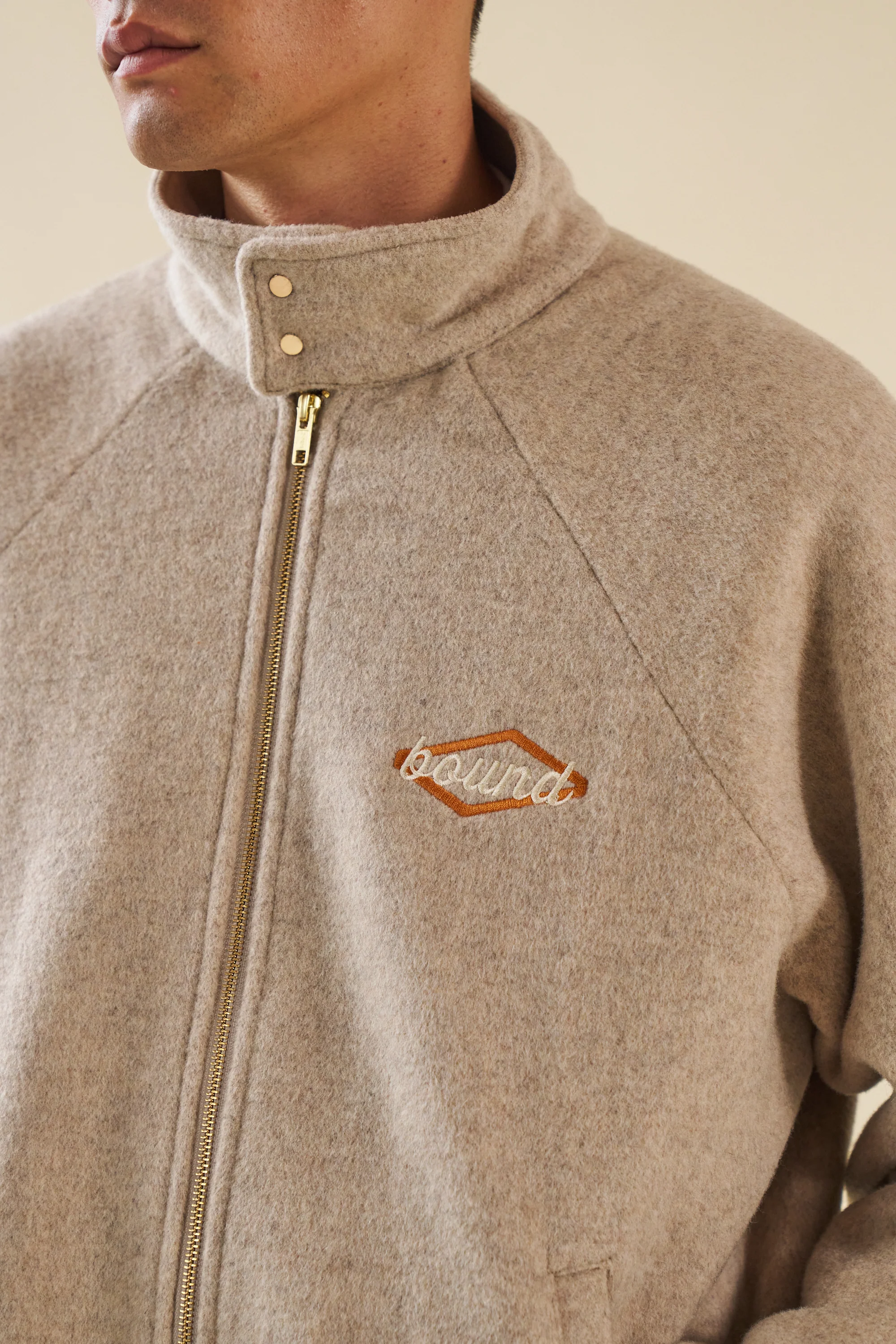 RAY WOOL FLIGHT BOMBER COAT - Image 4