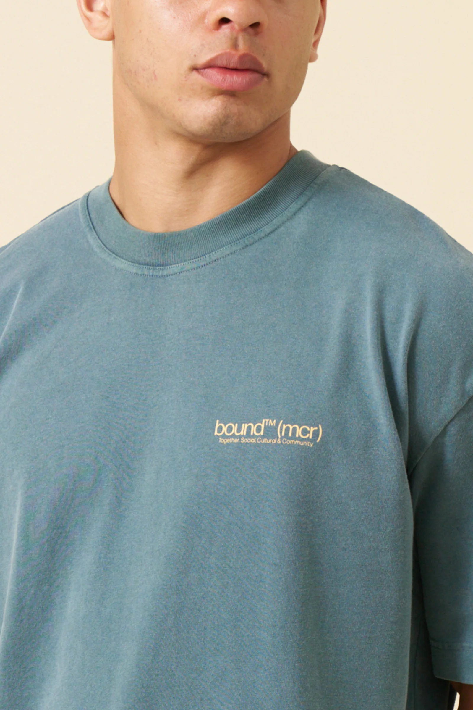 RECORD TEE - WASHED FOREST GREEN - Image 4