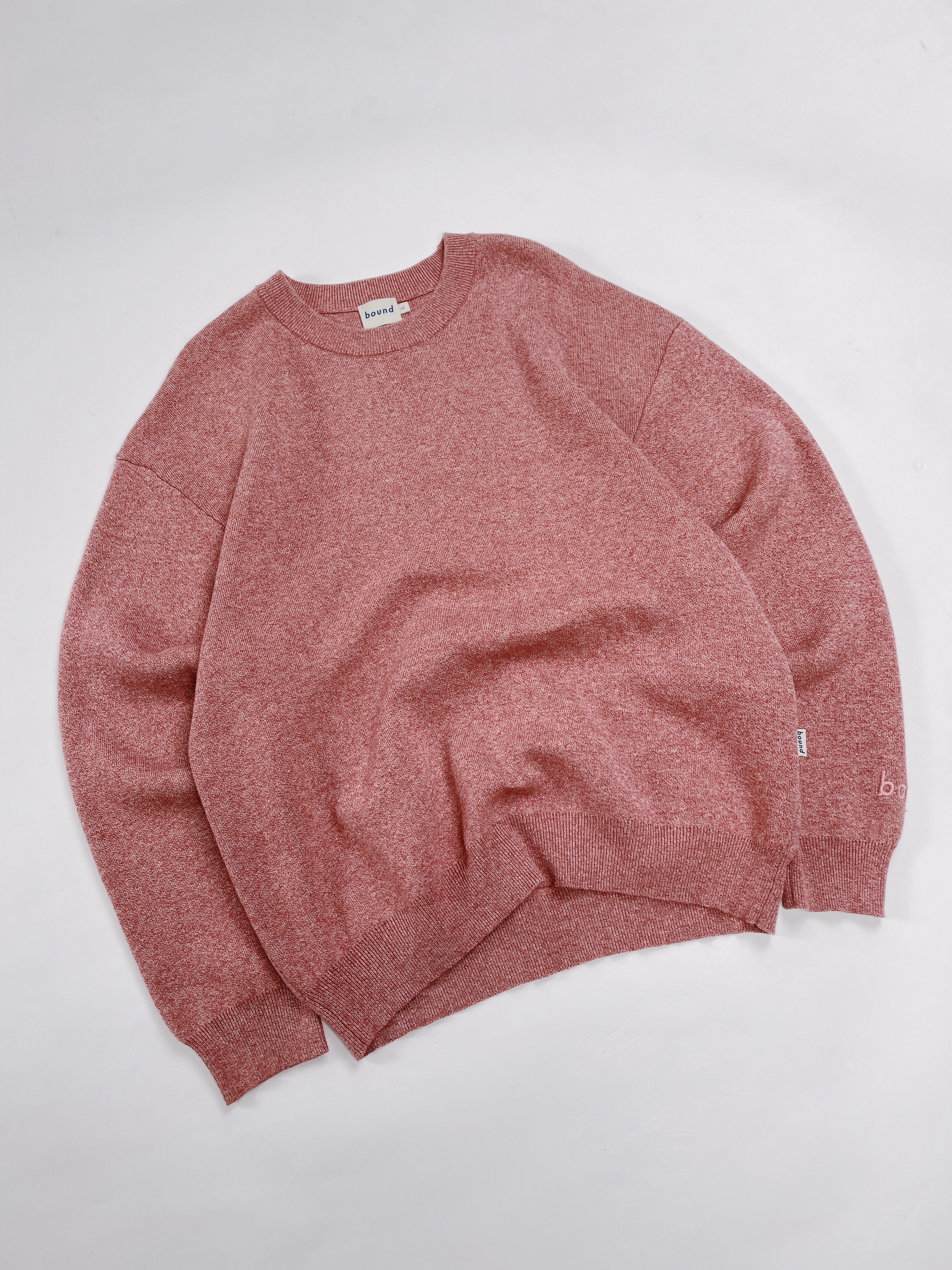 RED MARL KNIT SWEATER - Image 10