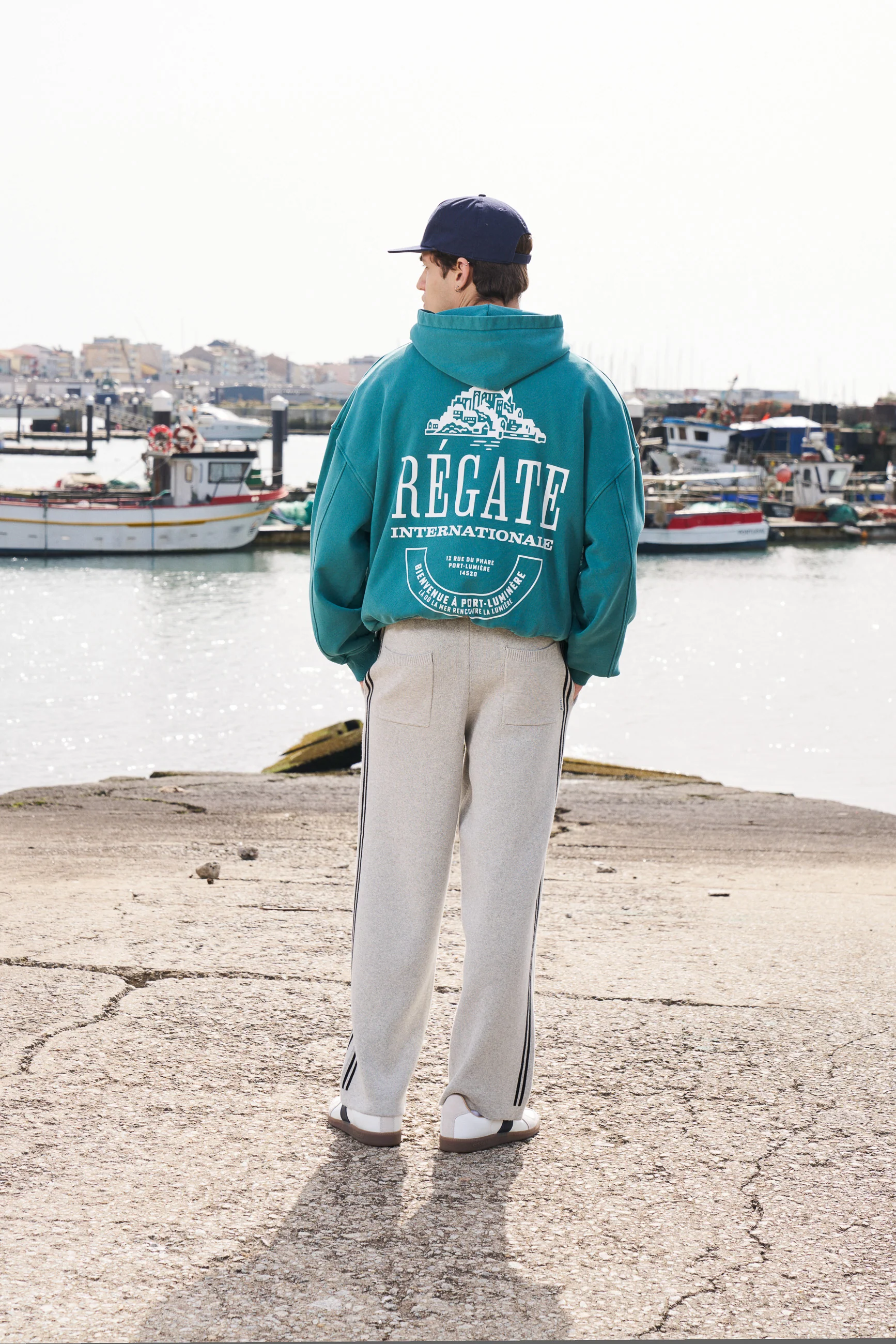 REGATE HOODIE - WASHED SEAFOAM - Image 2