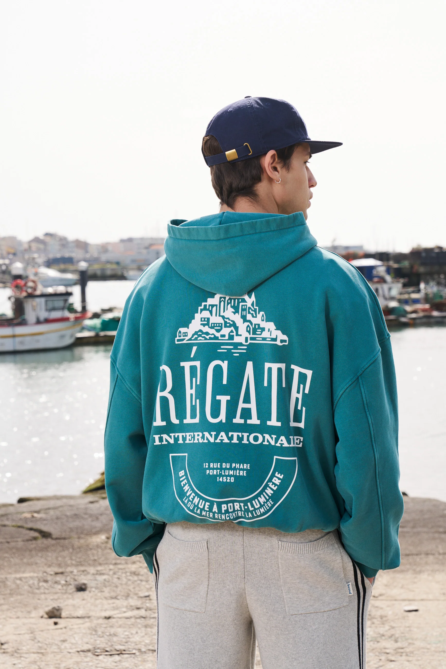 REGATE HOODIE - WASHED SEAFOAM - Image 7