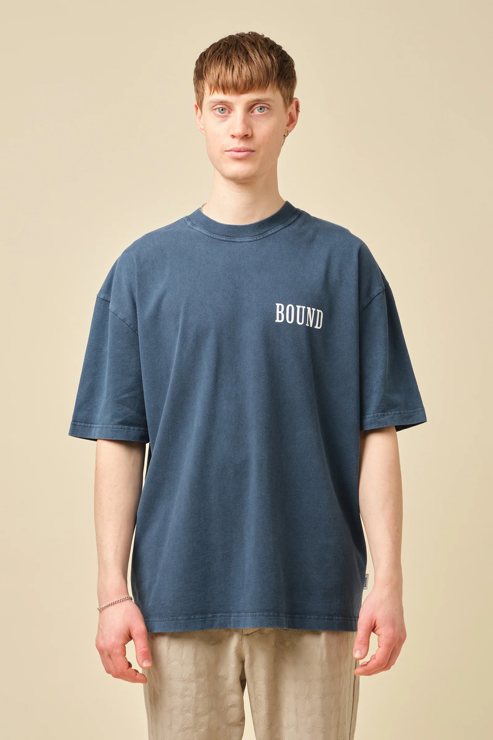 REGATE PORT TEE - FADED DARK NAVY BLUE - Image 2