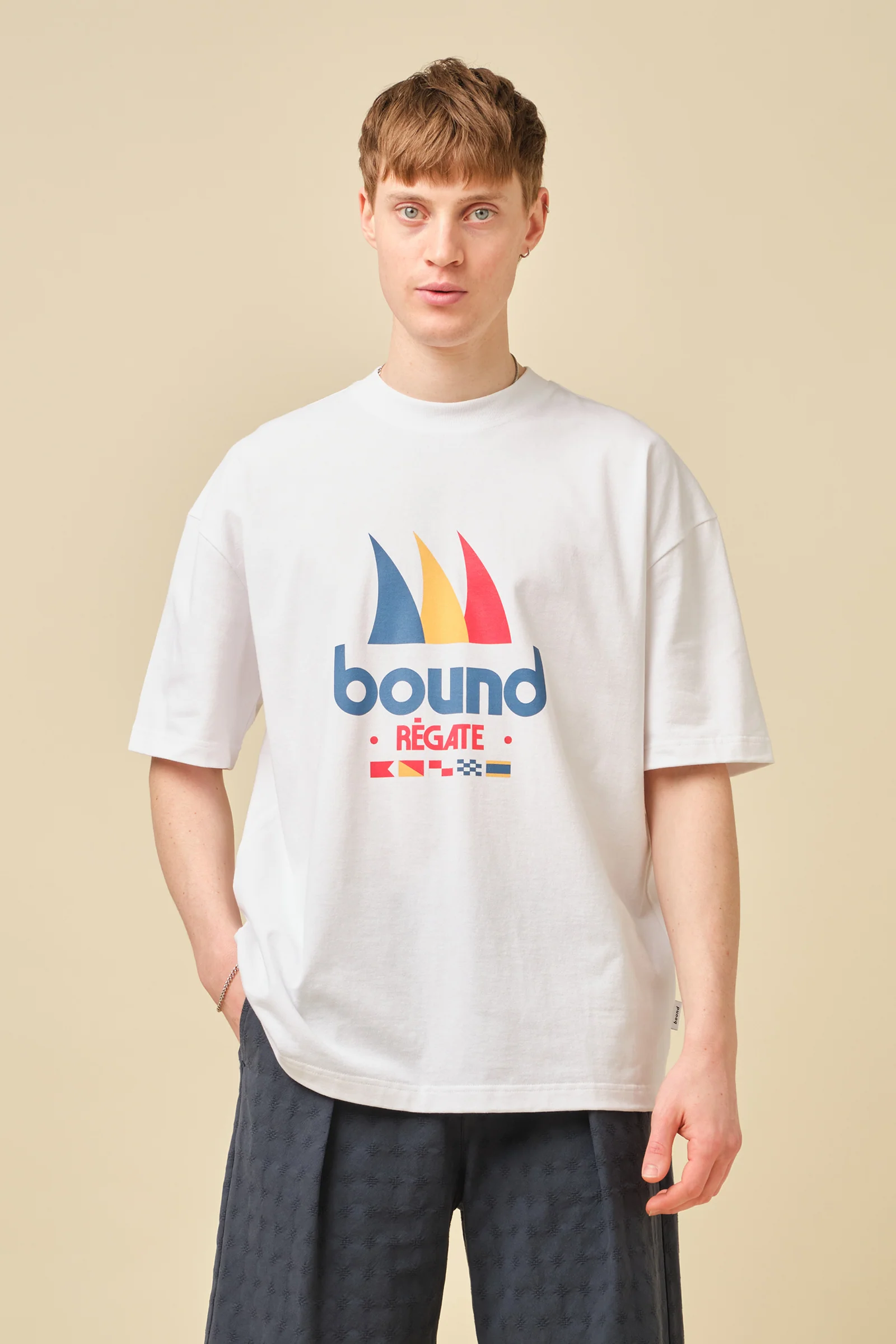REGATE SAILING TEE - WHITE
