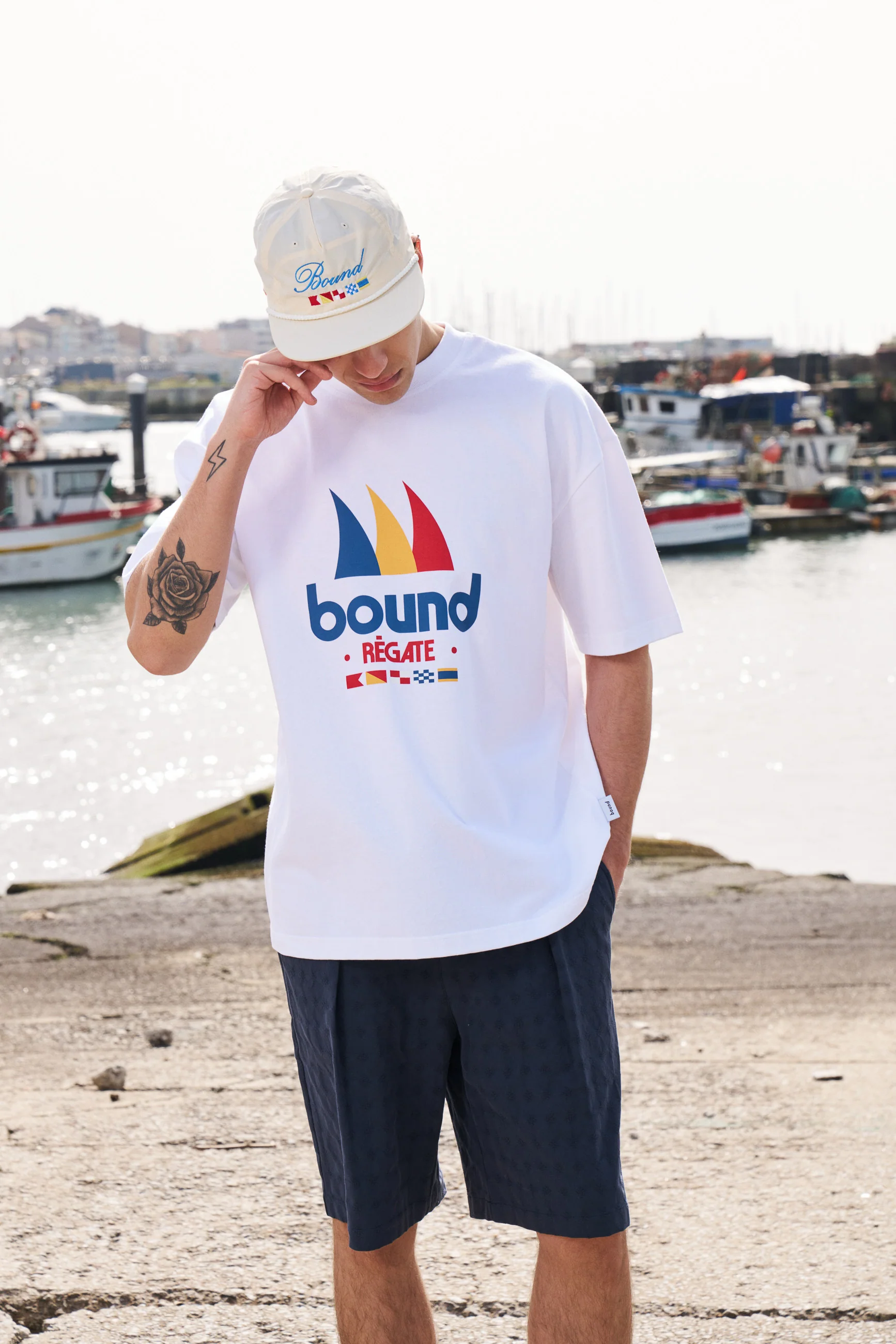 REGATE SAILING TEE - WHITE - Image 2