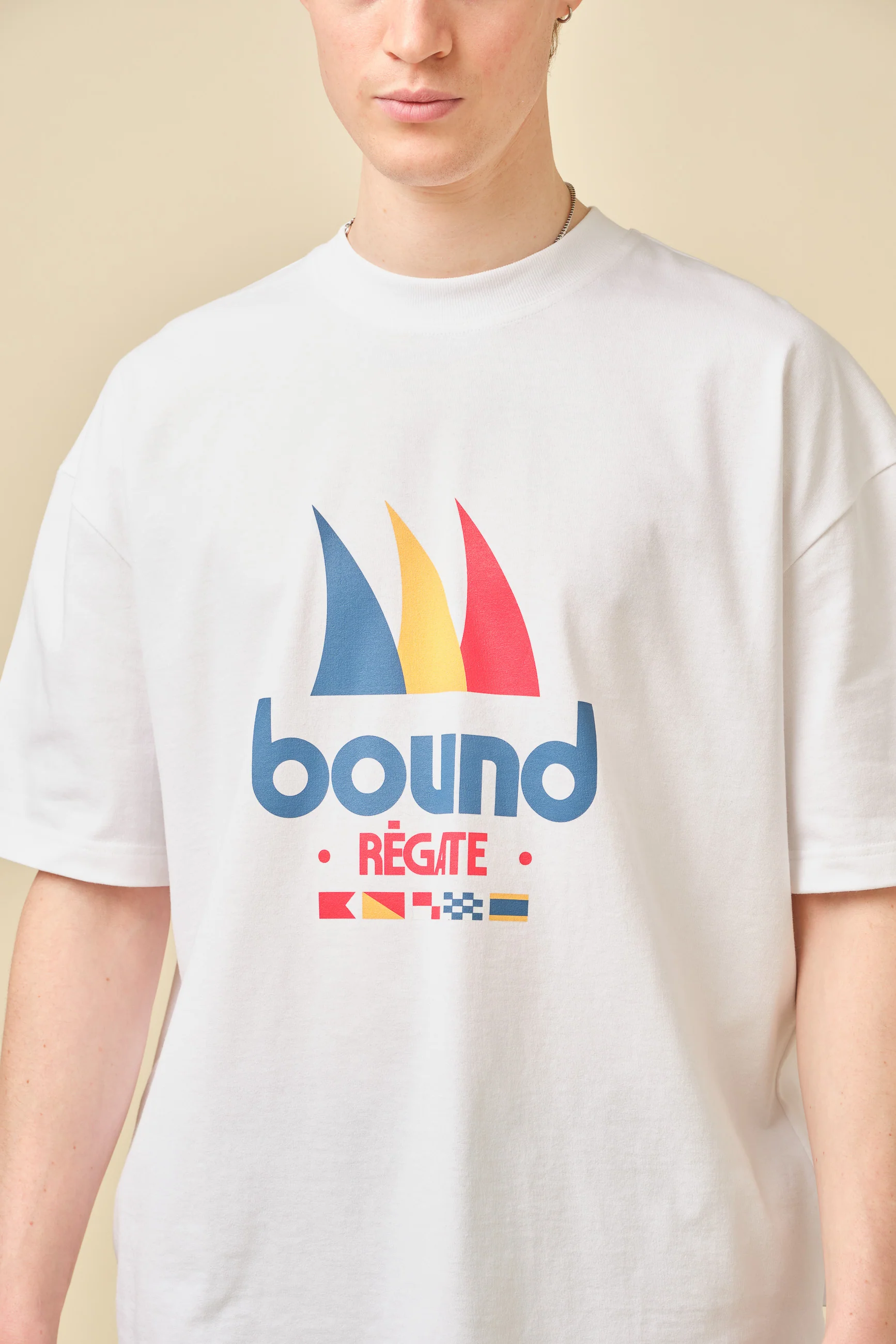 REGATE SAILING TEE - WHITE - Image 3
