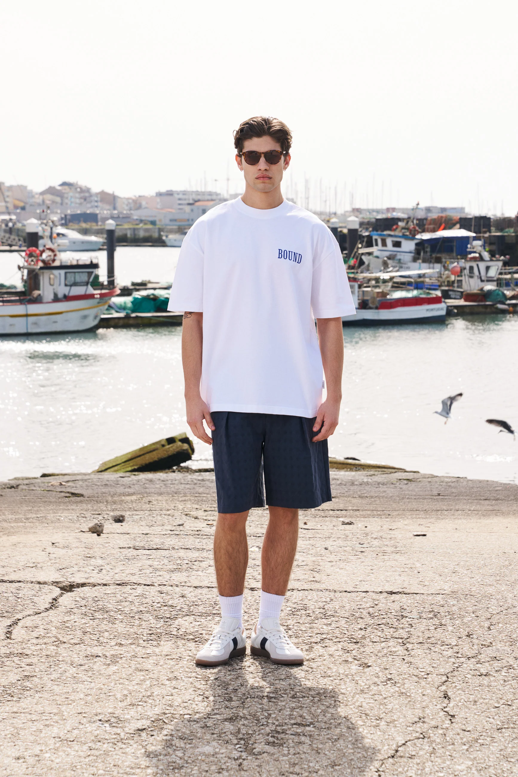REGATE PORT TEE - WHITE - Image 3