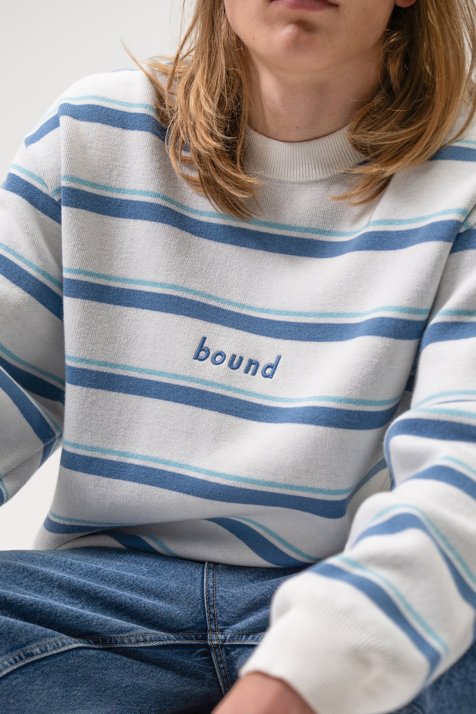 RETRO STRIPE KNIT SWEATER - Image 4