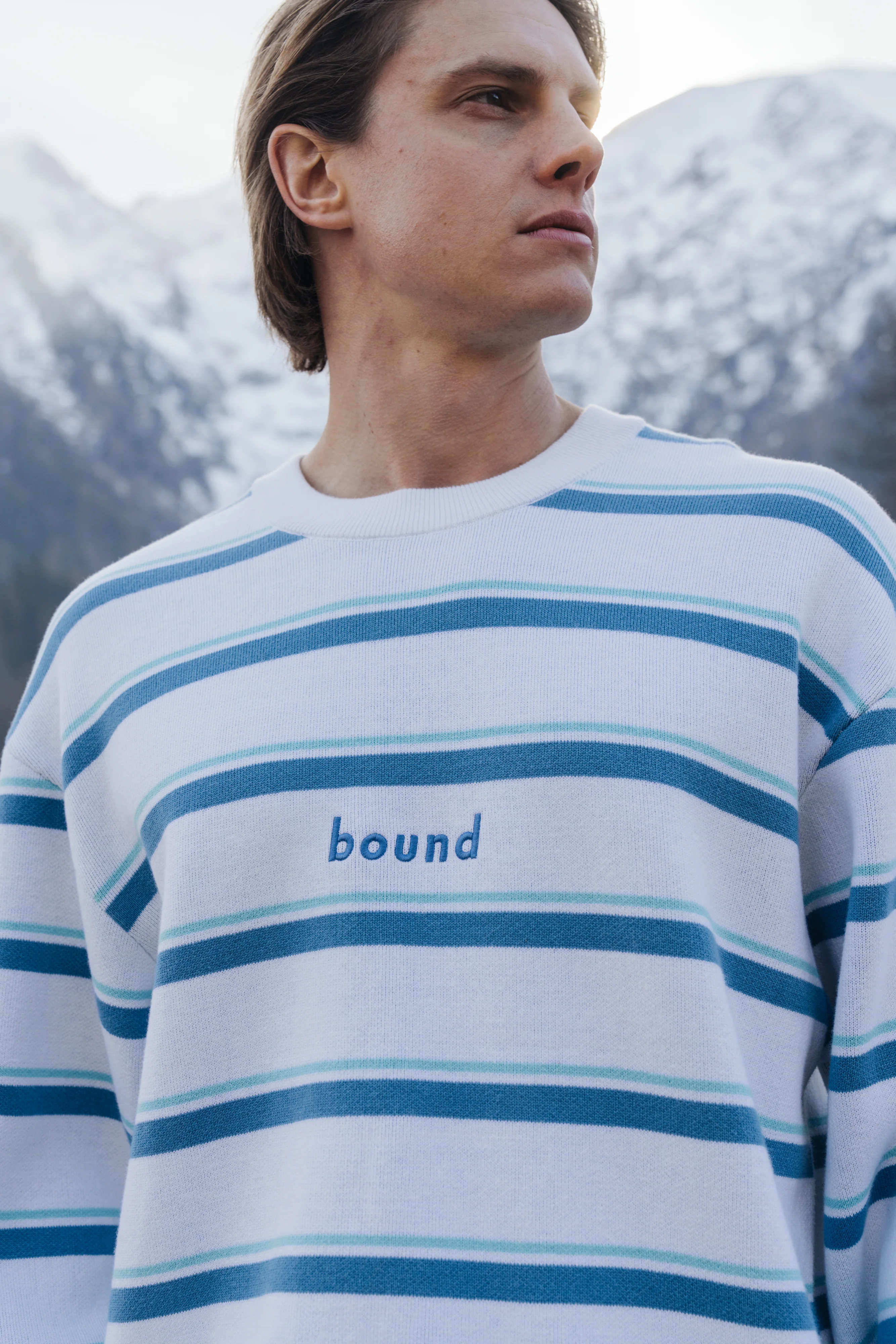 RETRO STRIPE KNIT SWEATER - Image 8