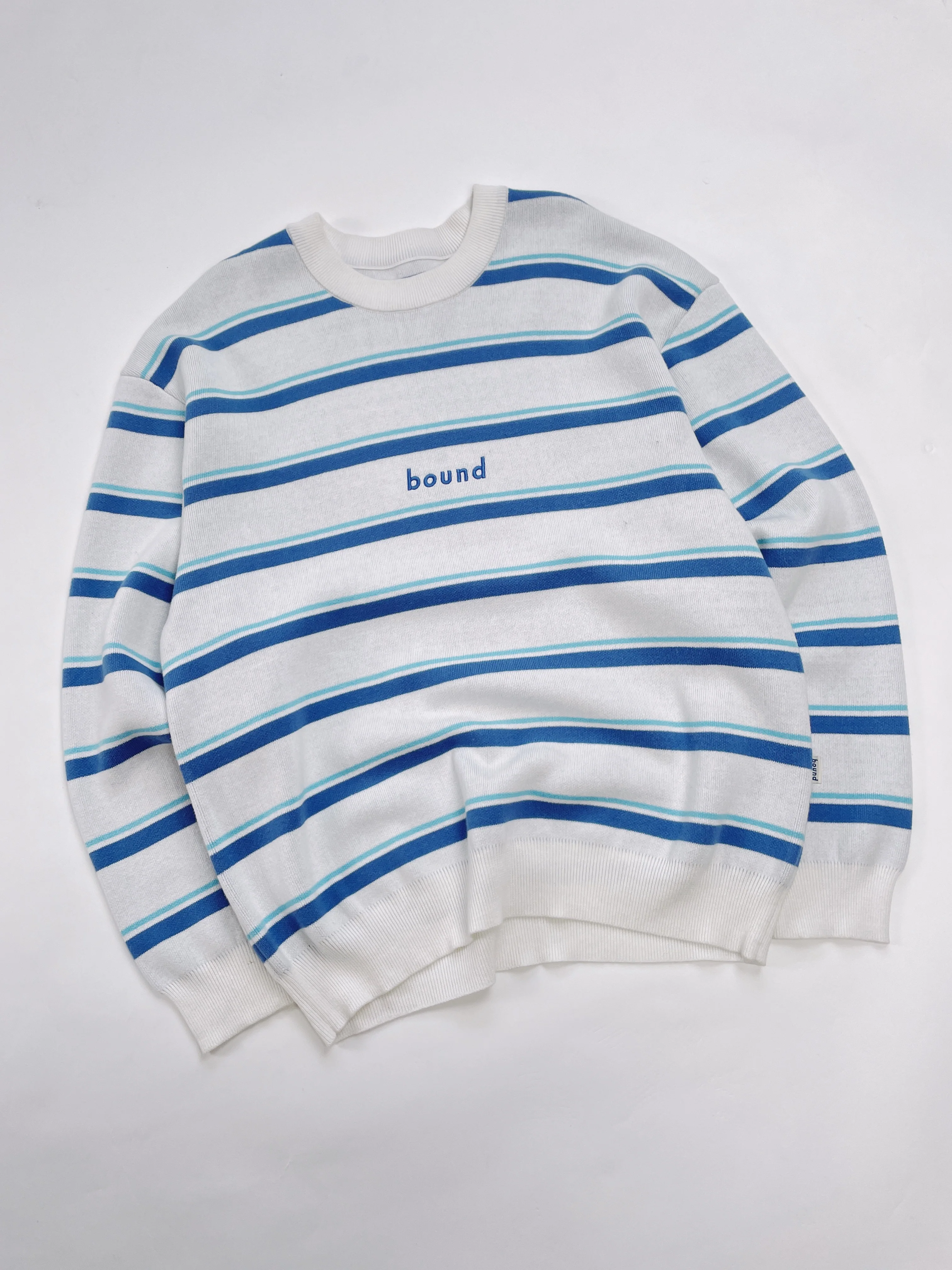RETRO STRIPE KNIT SWEATER - Image 9