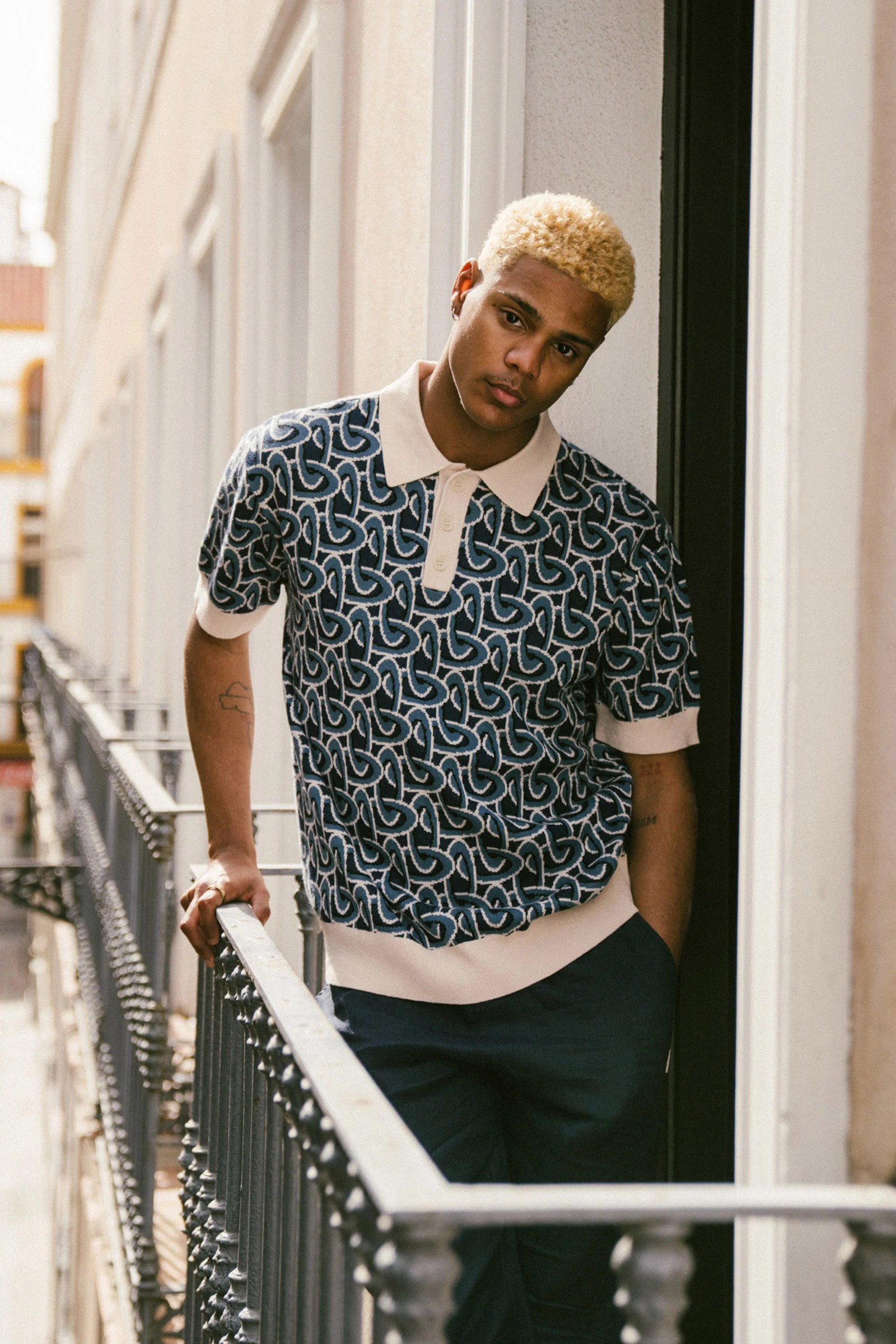 RINELLA KNIT POLO - Image 5