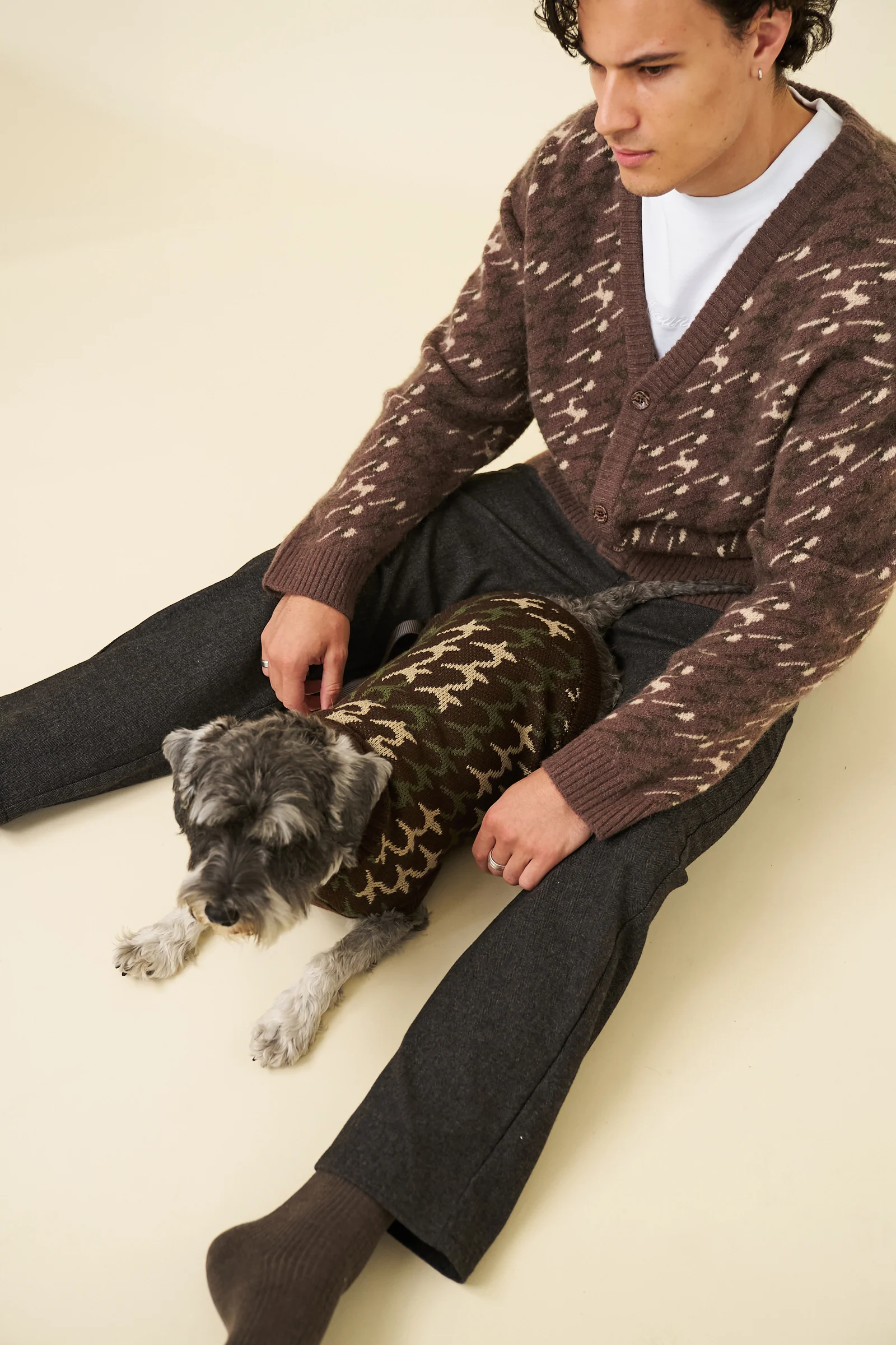 RONNIE DOG KNIT - BROWN - Image 5