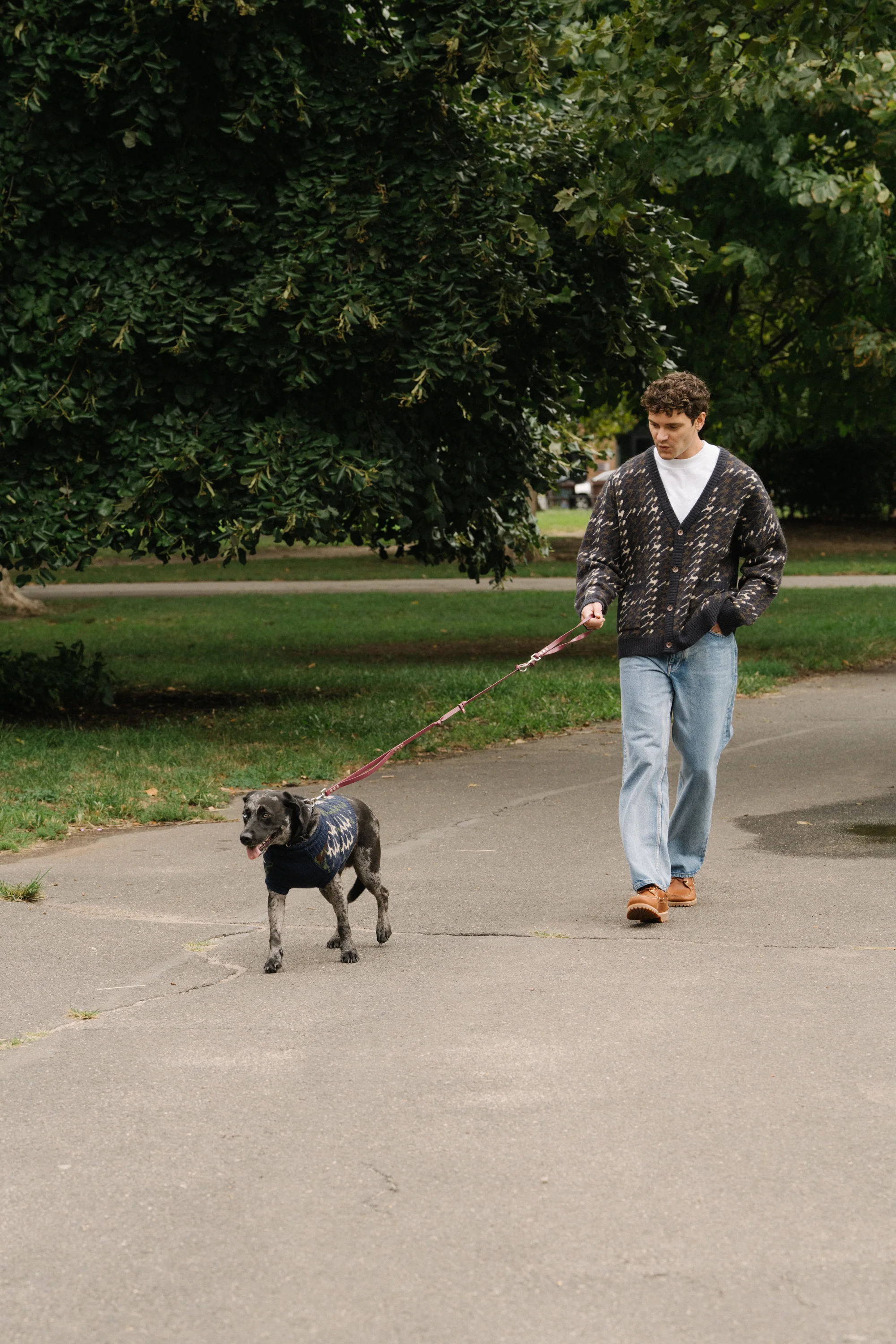 RONNIE DOG KNIT - NAVY - Image 7
