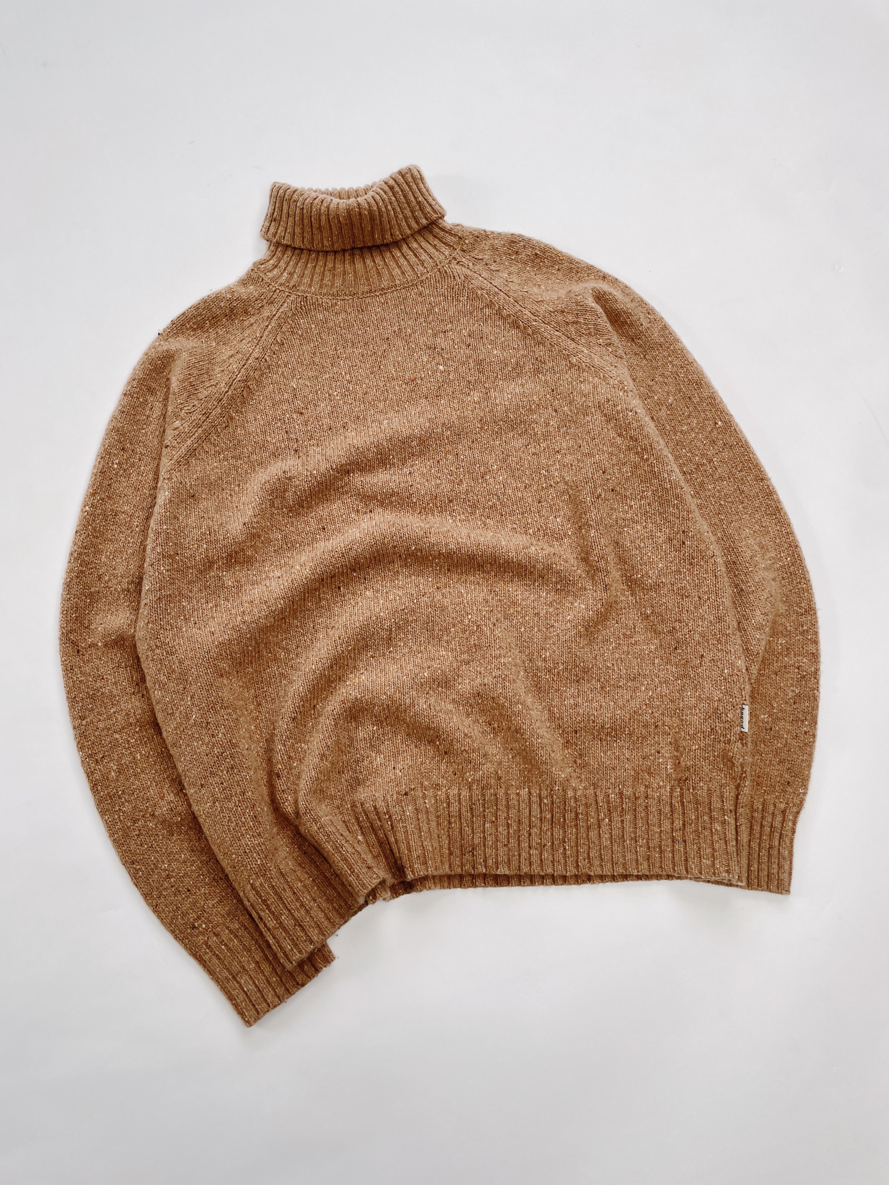 RUST FLECK ROLL NECK - Image 8